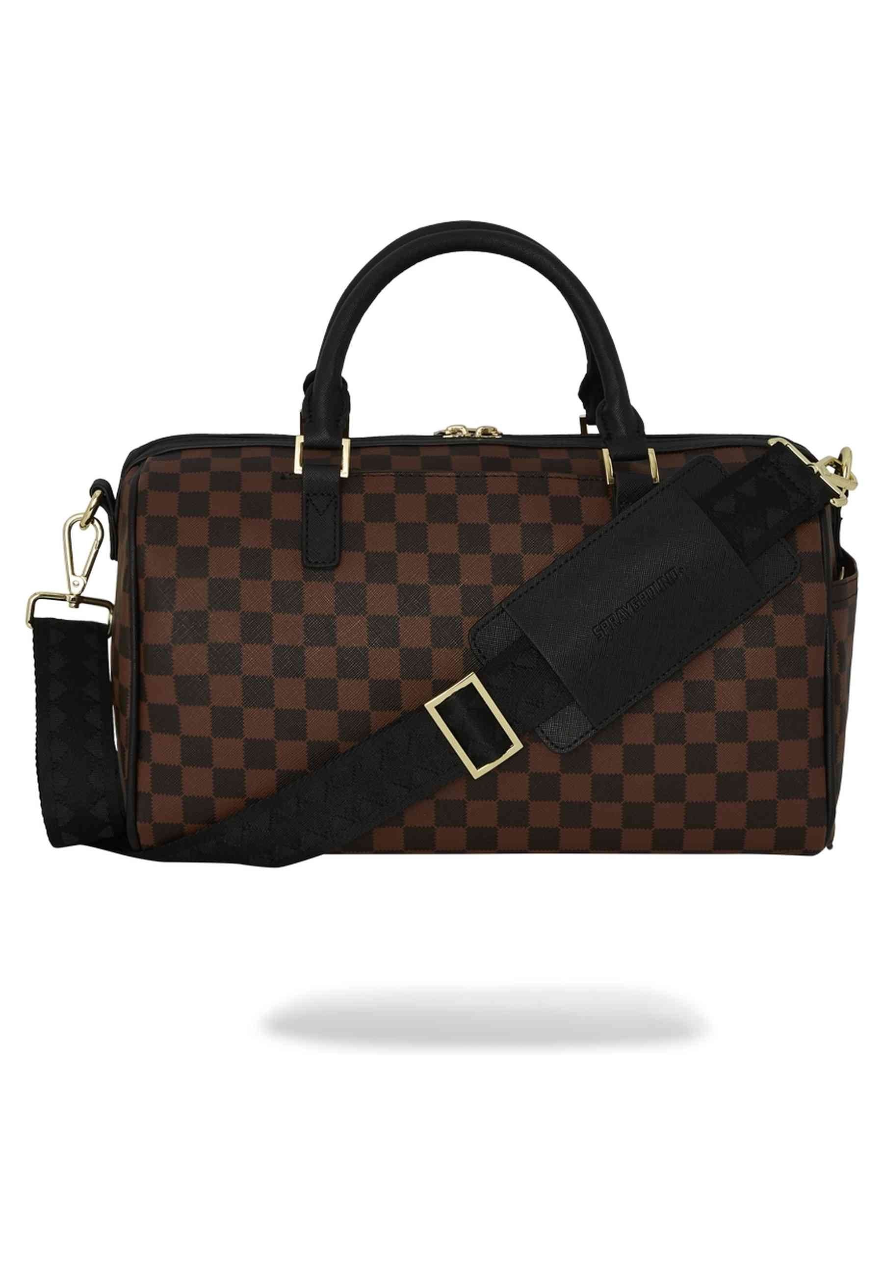 BOLSA DE DEPORTE SPRAYGROUND MARRON SAWTOOTH SHARKS IN PARIS MINI DUFFLE