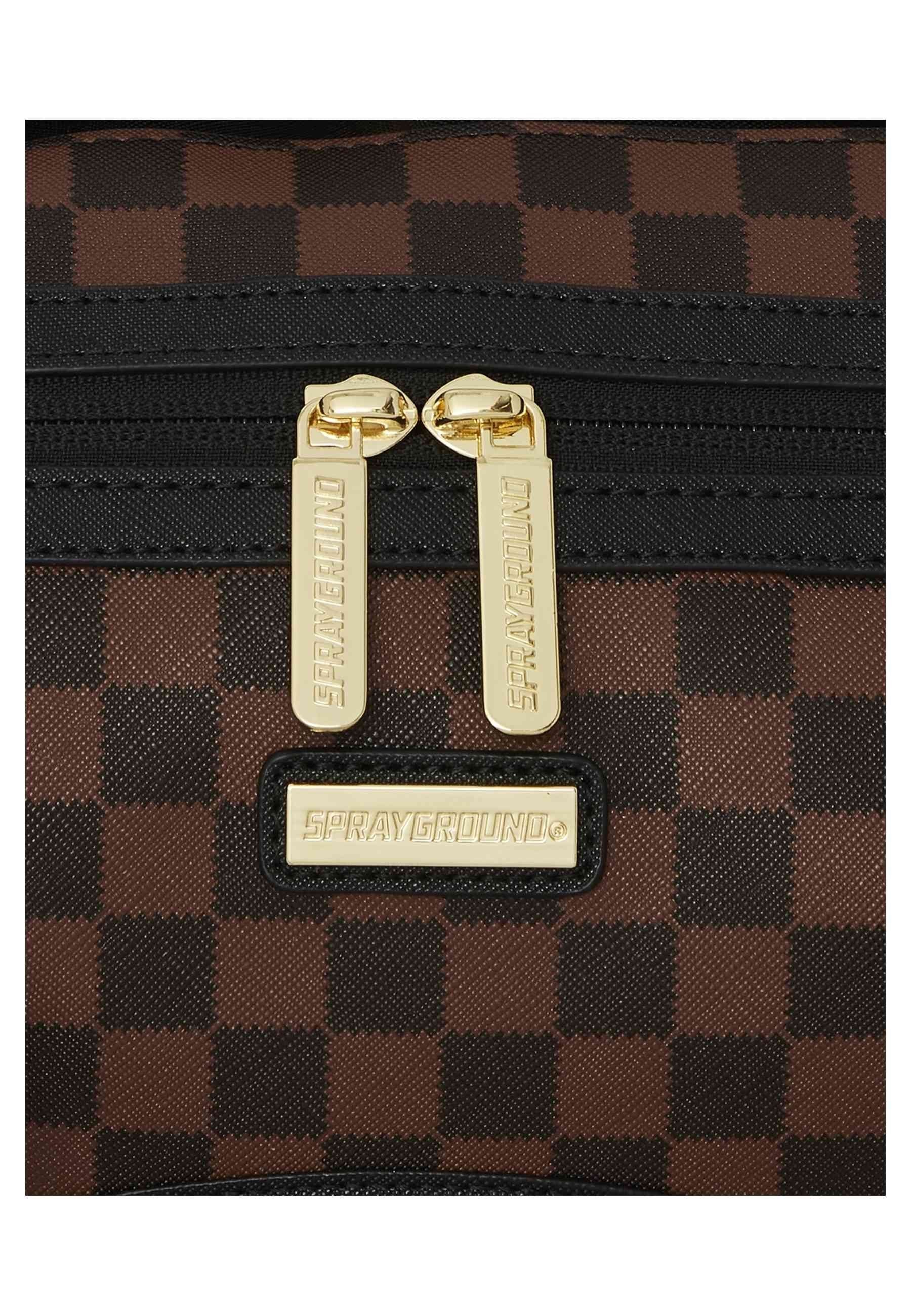 BOLSA DE DEPORTE SPRAYGROUND MARRON SAWTOOTH SHARKS IN PARIS MINI DUFFLE