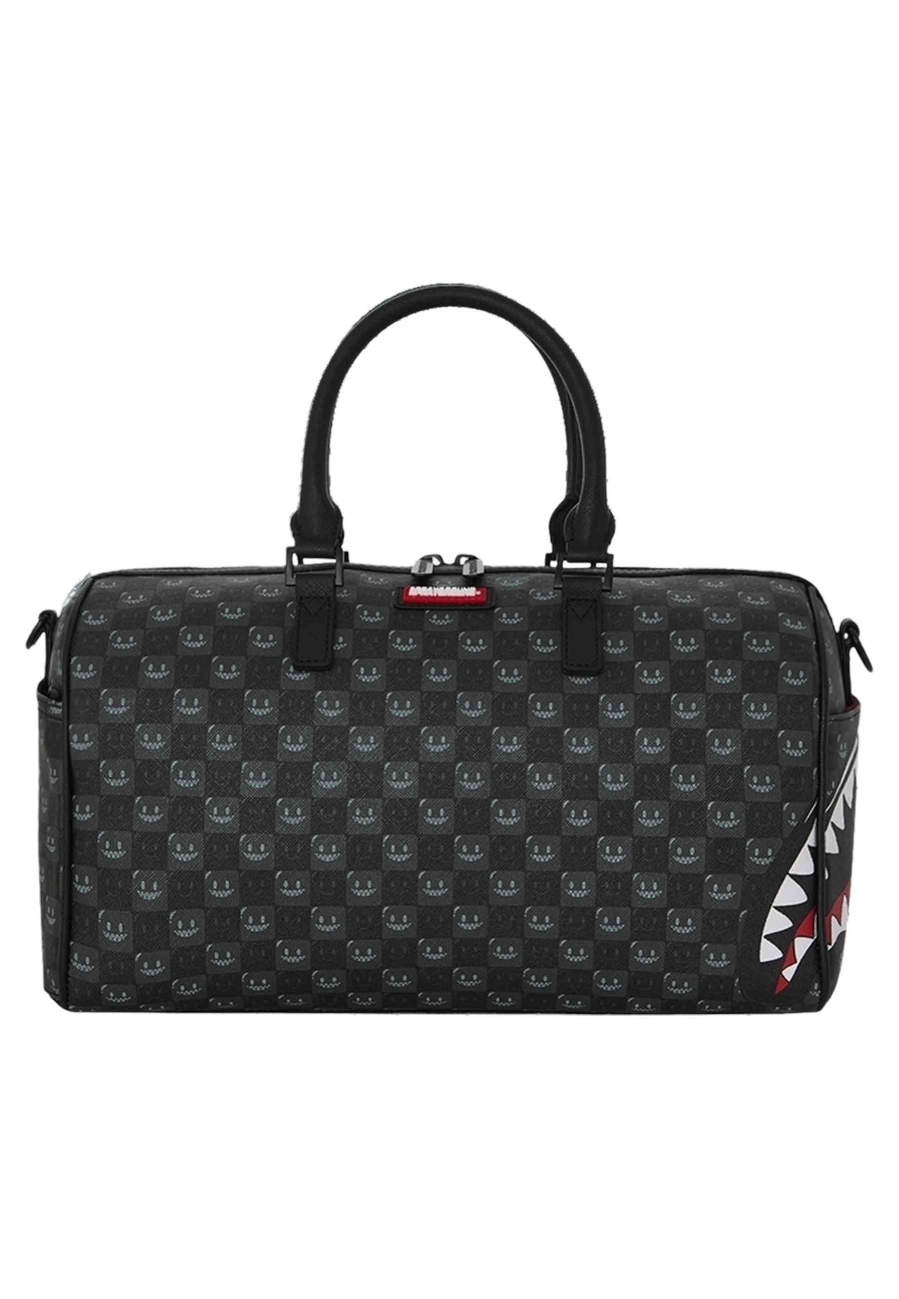 BOLSA DE DEPORTE SPRAYGROUND NEGRA SHARK IN PARIS WTF BUBBLY BKACL CHECK DUFFLE