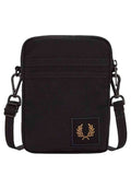 BOLSO FRED PERRY NEGRO NYLON BADGE SMALL SIDE BAG