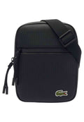 BOLSO LACOSTE LCST SLIMLINE MESSENGER BAG NEGRO
