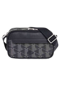 BOLSO LACOSTE MONOGRAM THE BLEND CAMERA BAG NEGRO