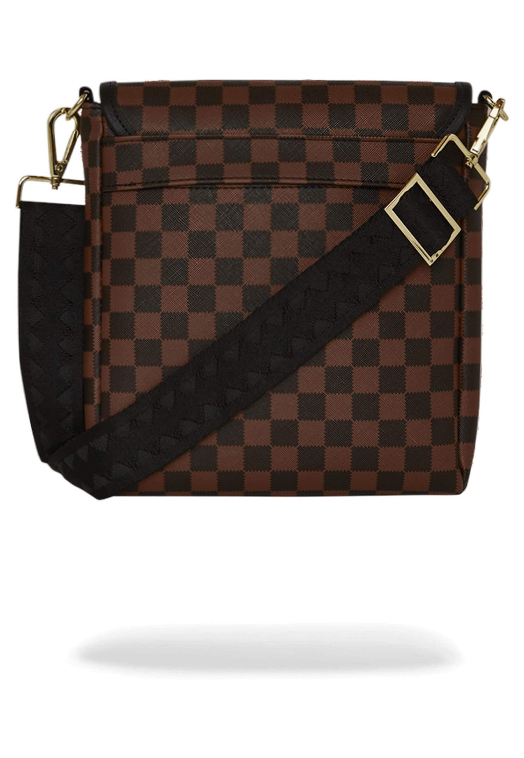 BOLSO SPRAYGROUND MARRON SAWTOOTH SHARKS IN PARIS MESSENGER SLING