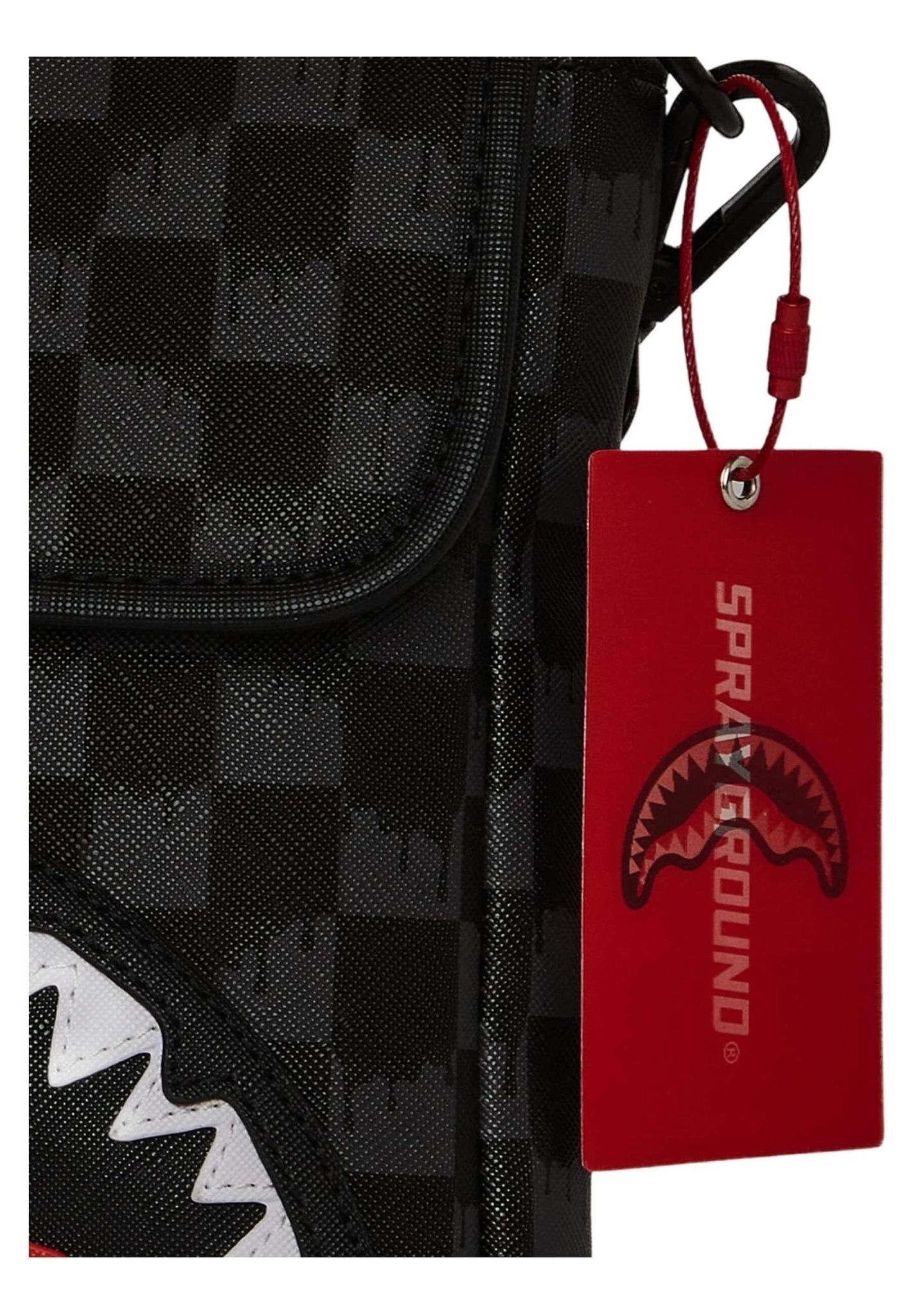 BOLSO SPRAYGROUND NEGRO DRIPPING SHARKS IN PARIS MESSENGER SLING - AREA ZERO