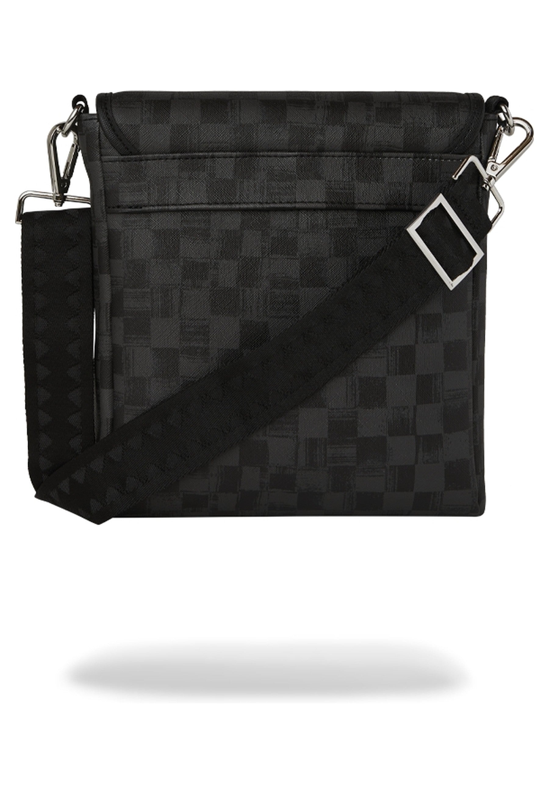 BOLSO SPRAYGROUND NEGRO SCRIBBLE SHARK MESSENGER BAG