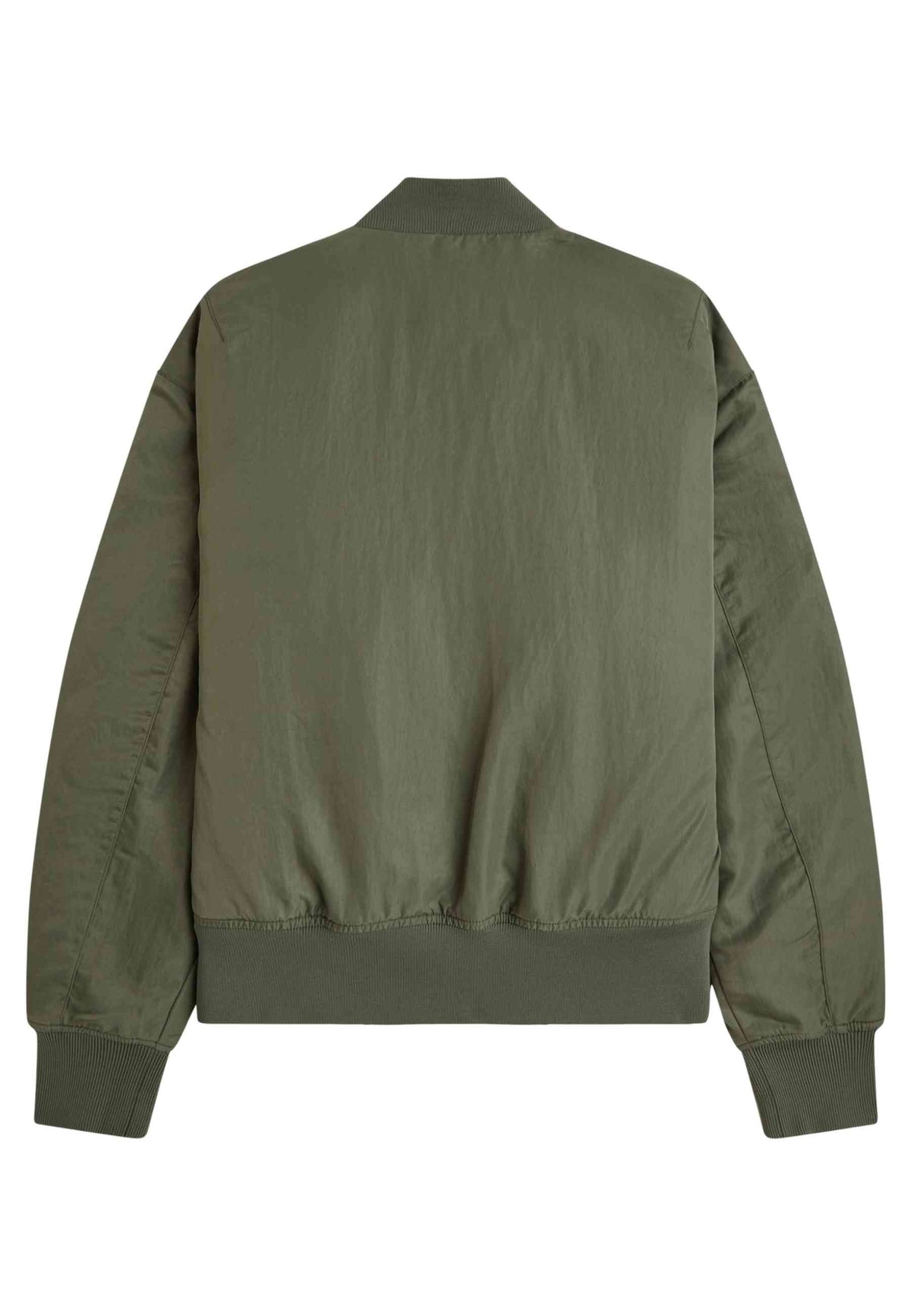 BOMBER FRED PERRY VERDE QUILTED TENNIS BOMBER JACKET