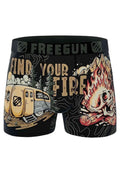BOXER FREEGUN AMARILLO FIREMAN STANDARD LENGHT TRUNK