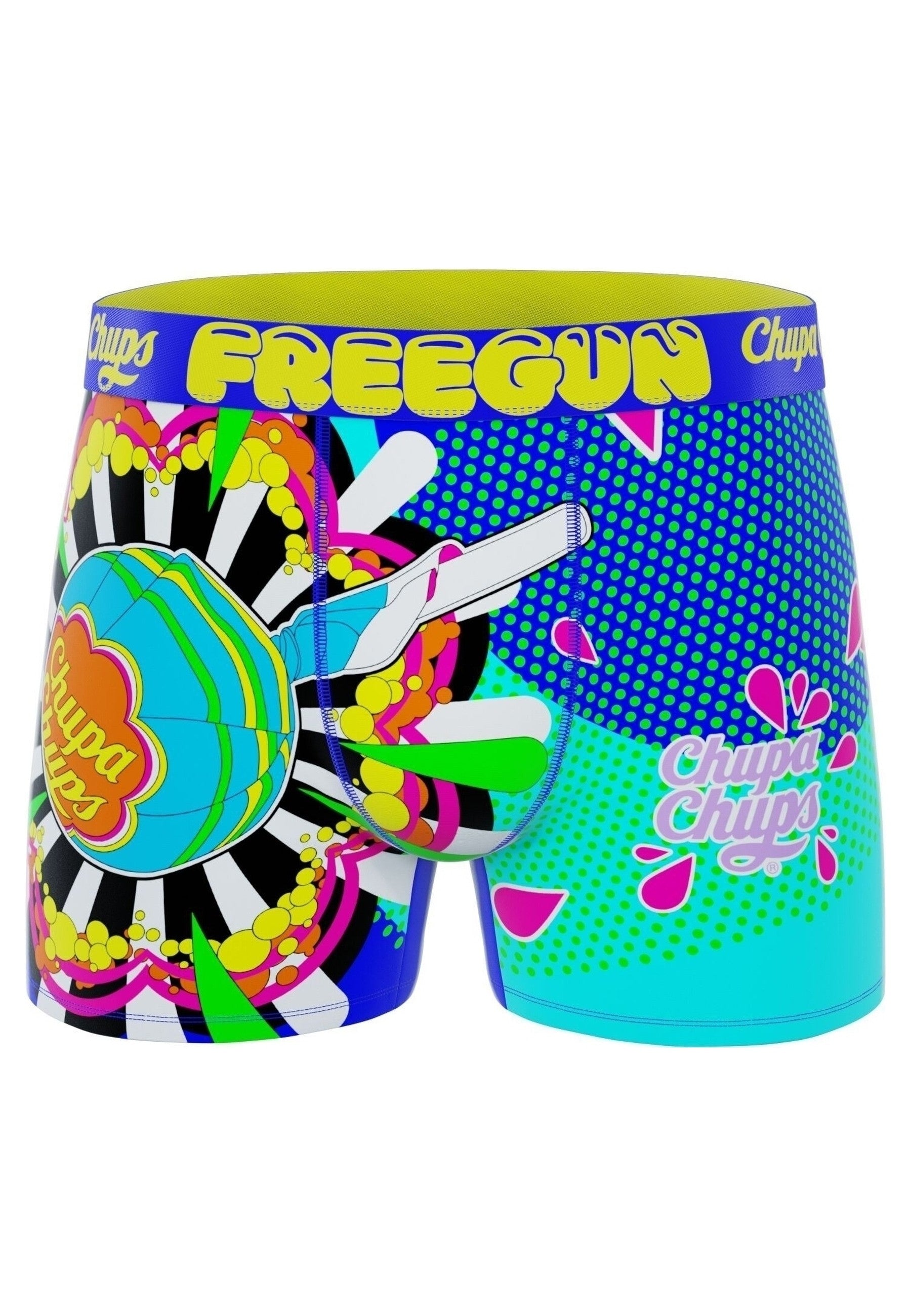 BOXER FREEGUN CHUPA CHUPS BLU STANDARD LENGHT TRUNK