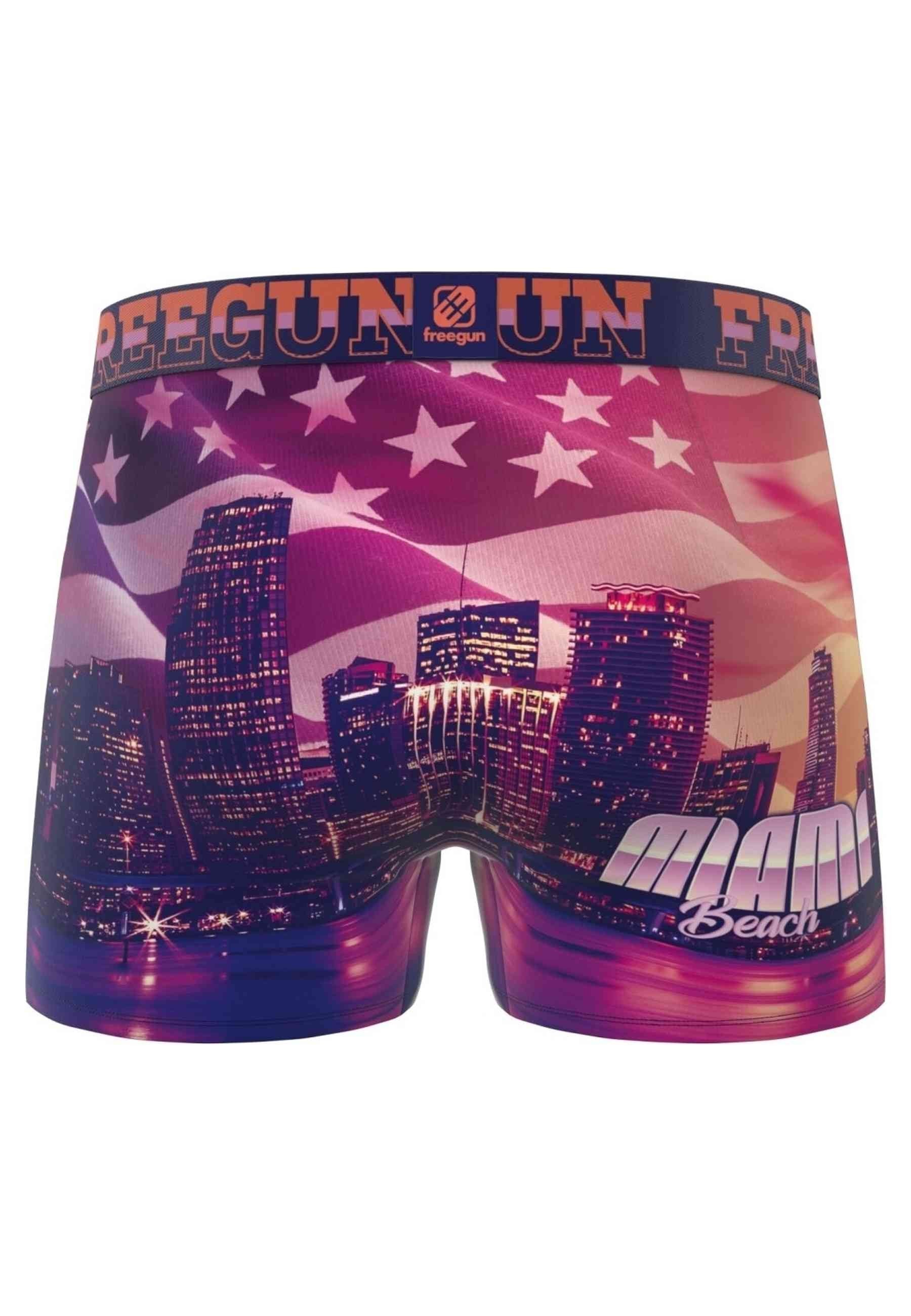 BOXER FREEGUN MIAMI BEACH STANDARD LENGHT TRUNK