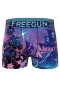 BOXER FREEGUN MORADO PIRATA STANDARD LENGHT TRUNK