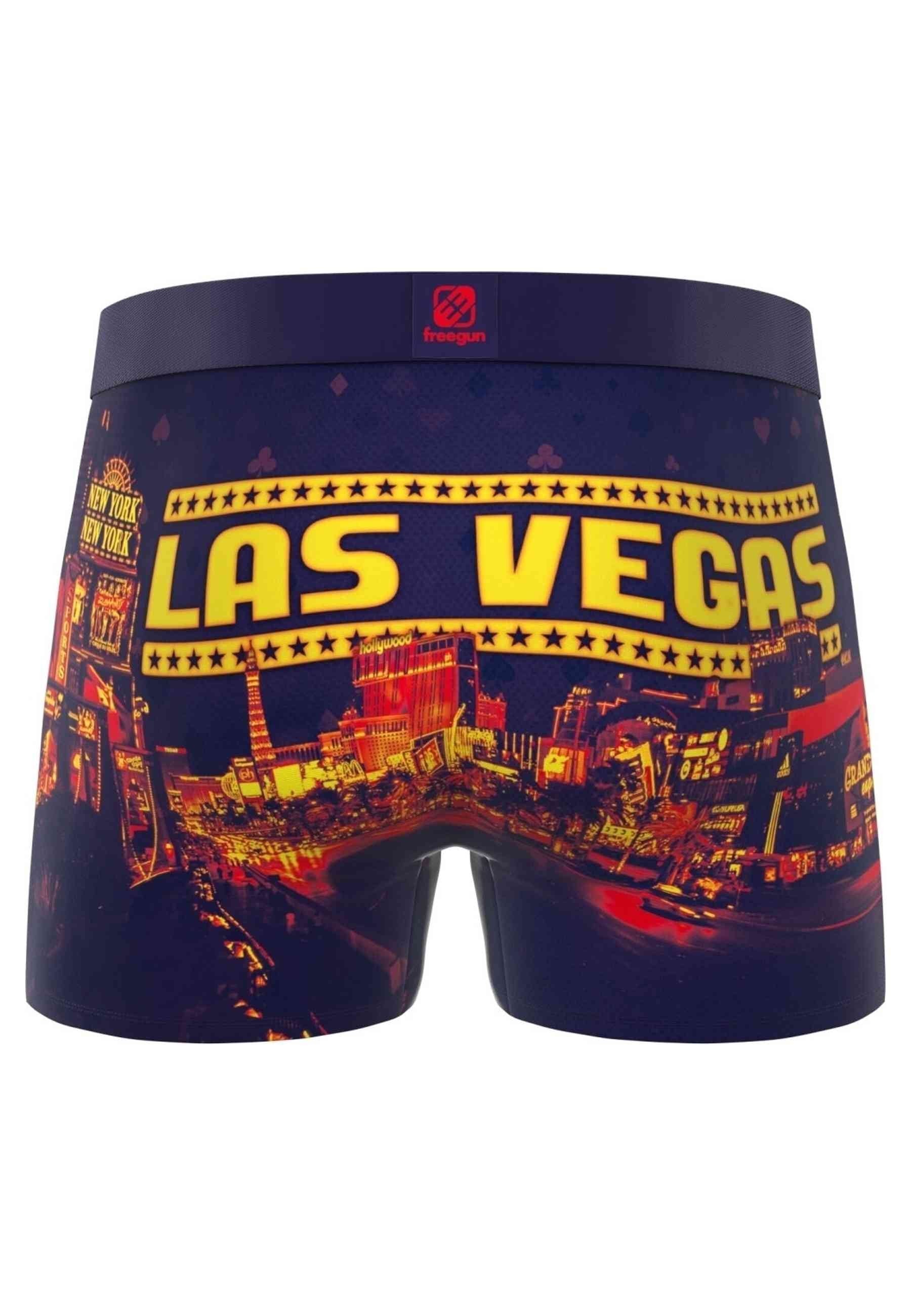 BOXER FREEGUN NEGRO LAS VEGAS STRIP STANDARD LENGHT TRUNK