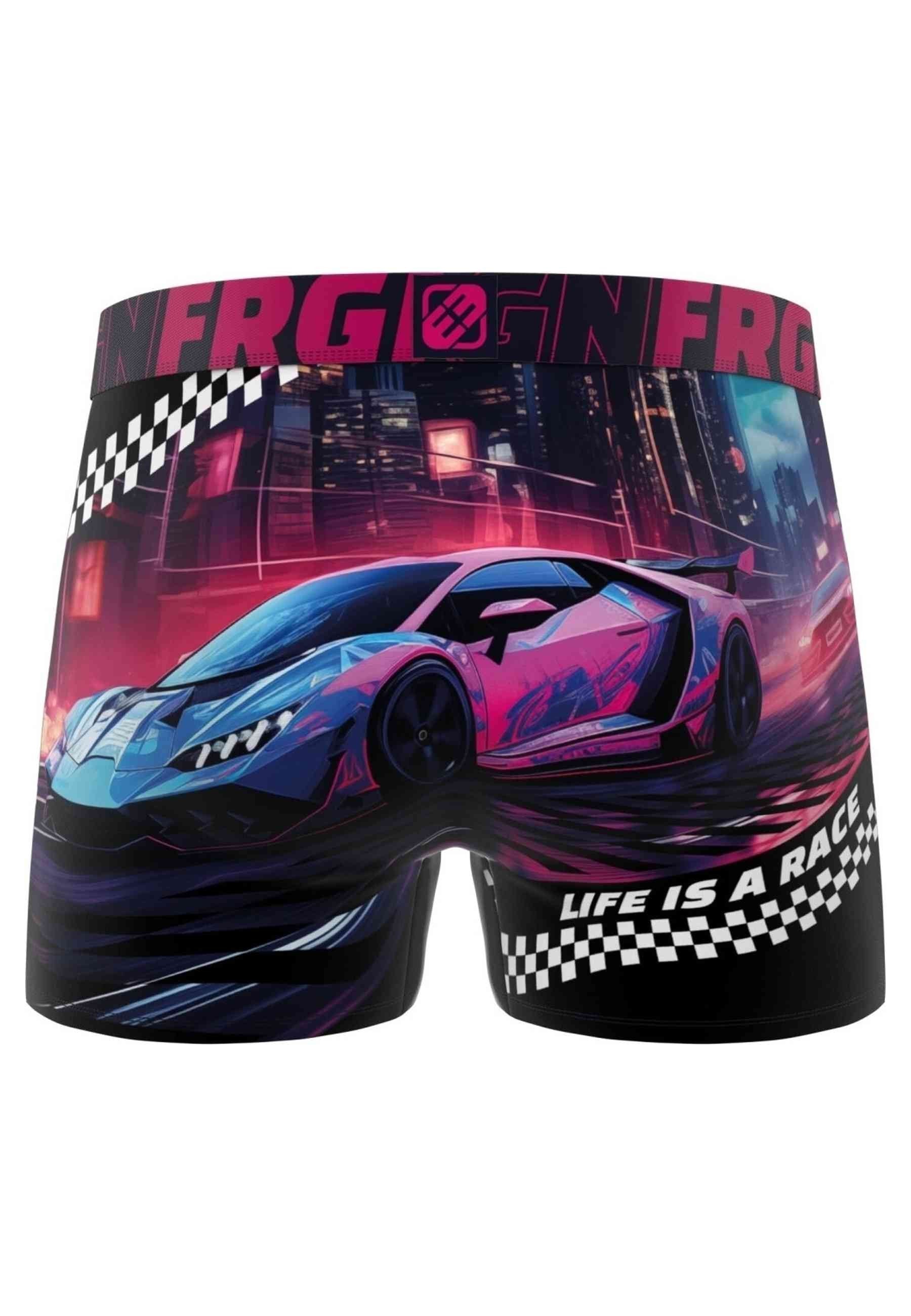 BOXER FREEGUN NEGRO LIFE IS A RACE STANDARD LENGHT TRUNK