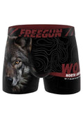 BOXER FREEGUN NEGRO LOBO STANDARD LENGHT TRUNK