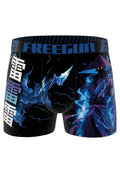 BOXER FREEGUN NEGRO RAYOS NIN STANDARD LENGHT TRUNK