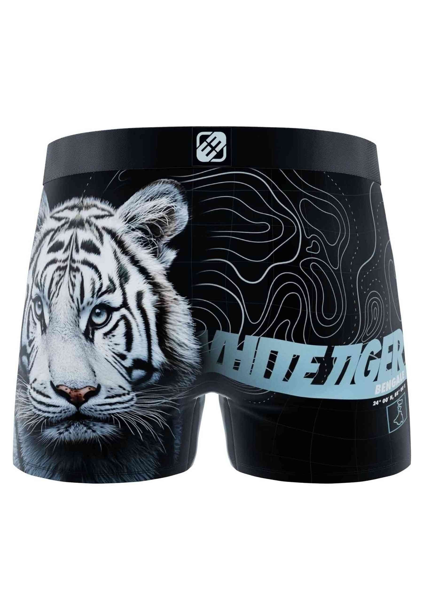BOXER FREEGUN NEGRO WHITE TIGER WHI STANDARD LENGTH TRUNK