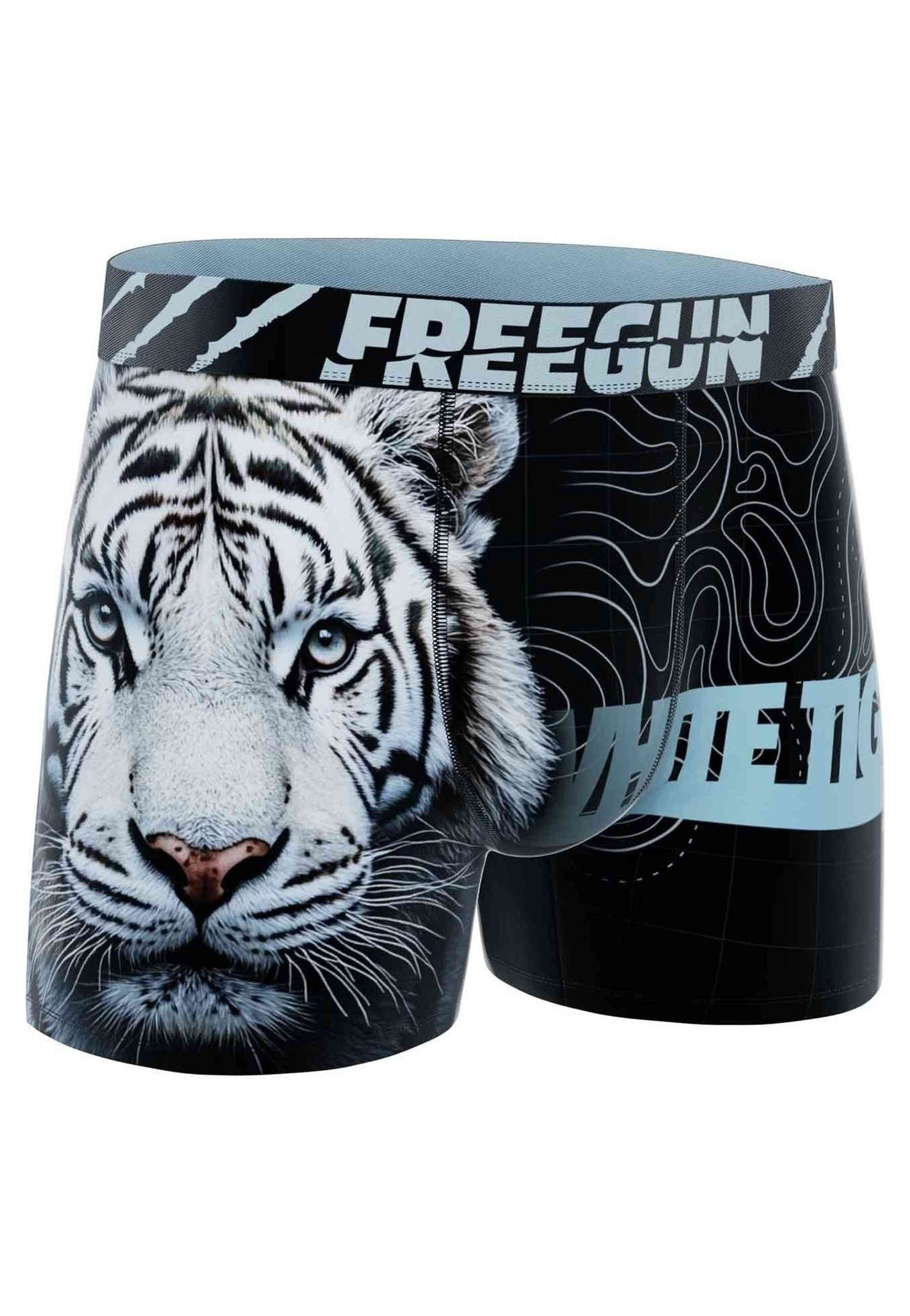 BOXER FREEGUN NEGRO WHITE TIGER WHI STANDARD LENGTH TRUNK