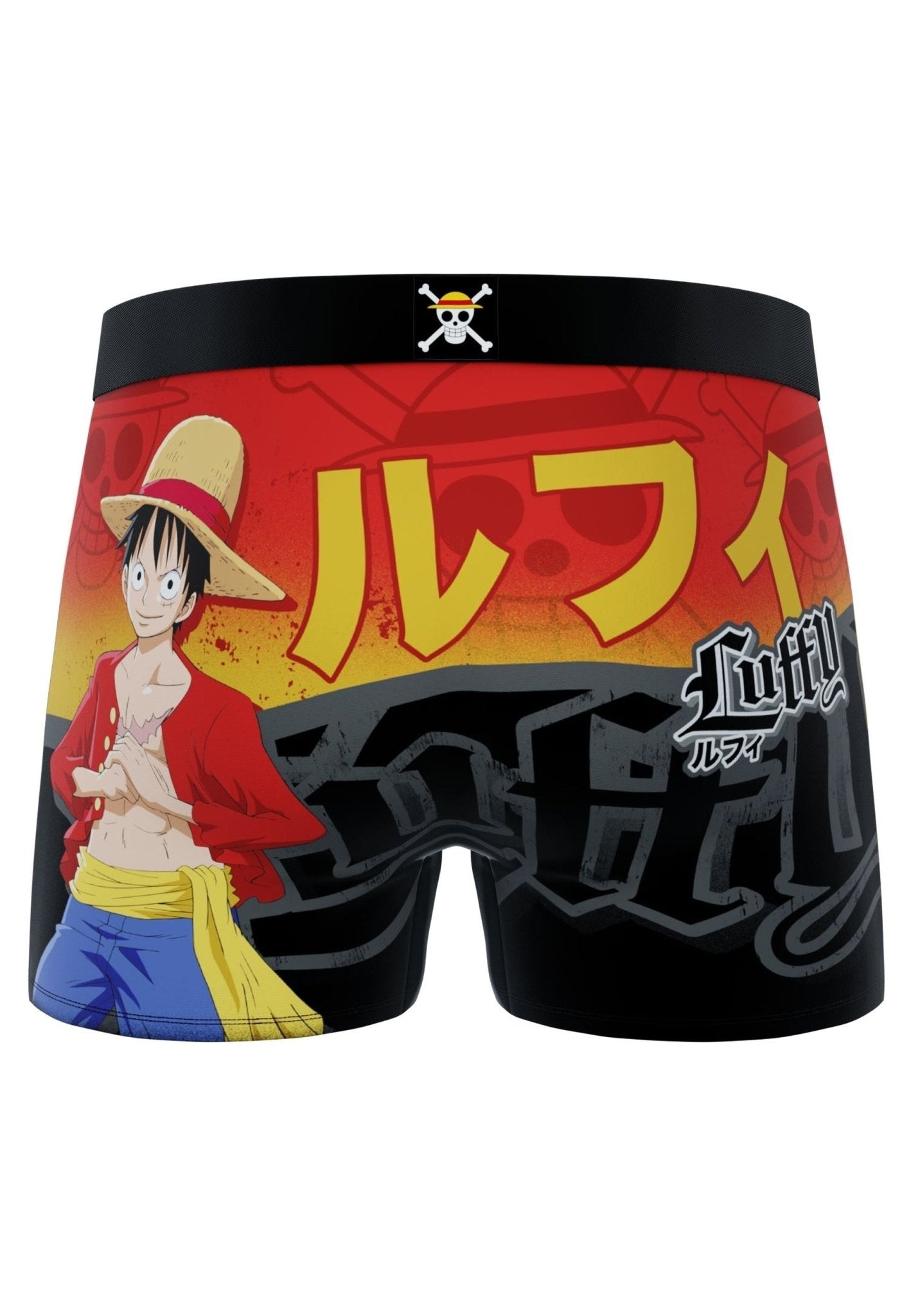 BOXER FREEGUN ONE PIECE LUFFY OP5 MON STANDARD LENGHT BRIEF - AREA ZERO