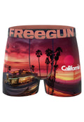 BOXER FREEGUN ROJO CALIFORNIA SUNSET STANDARD LENGHT TRUNK
