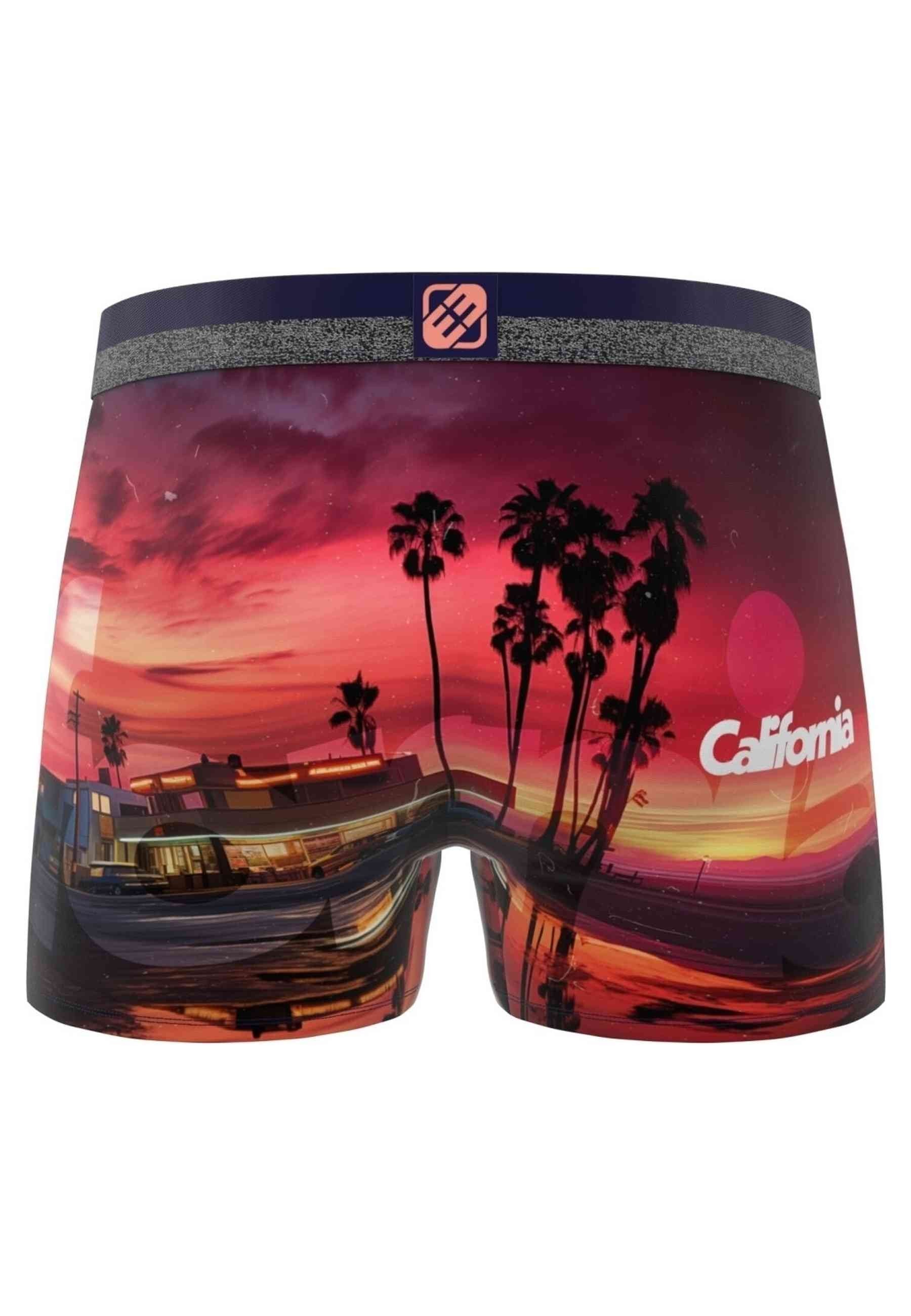 BOXER FREEGUN ROJO CALIFORNIA SUNSET STANDARD LENGHT TRUNK