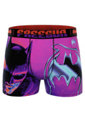BOXER FREEGUN ROSA BATMAN LIQUID LOGO STANDARD LENGHT TRUNK
