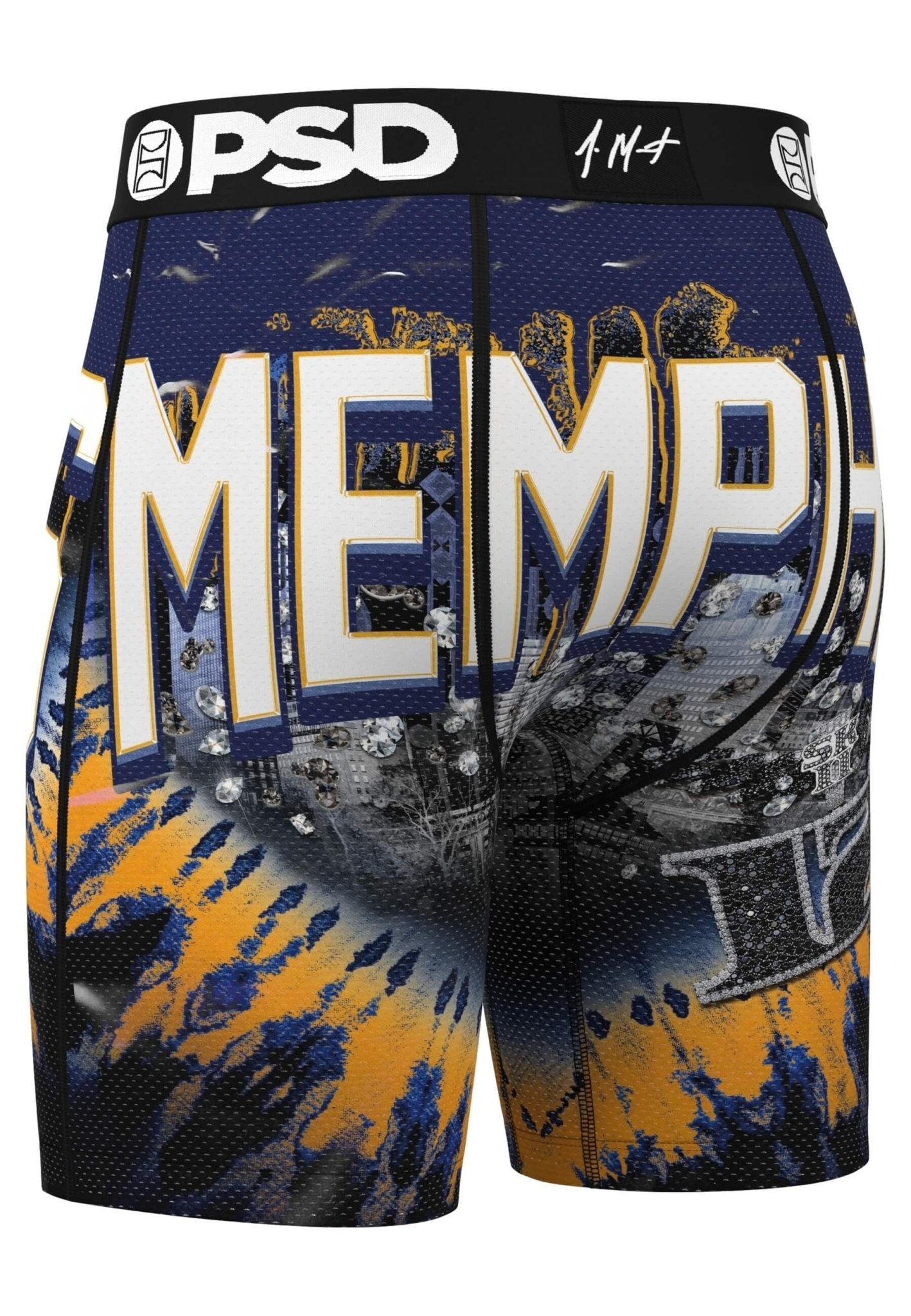 BOXER PSD AZUL JA MORANT MENPHIS STANDARD LENGHT BRIEF - AREA ZERO