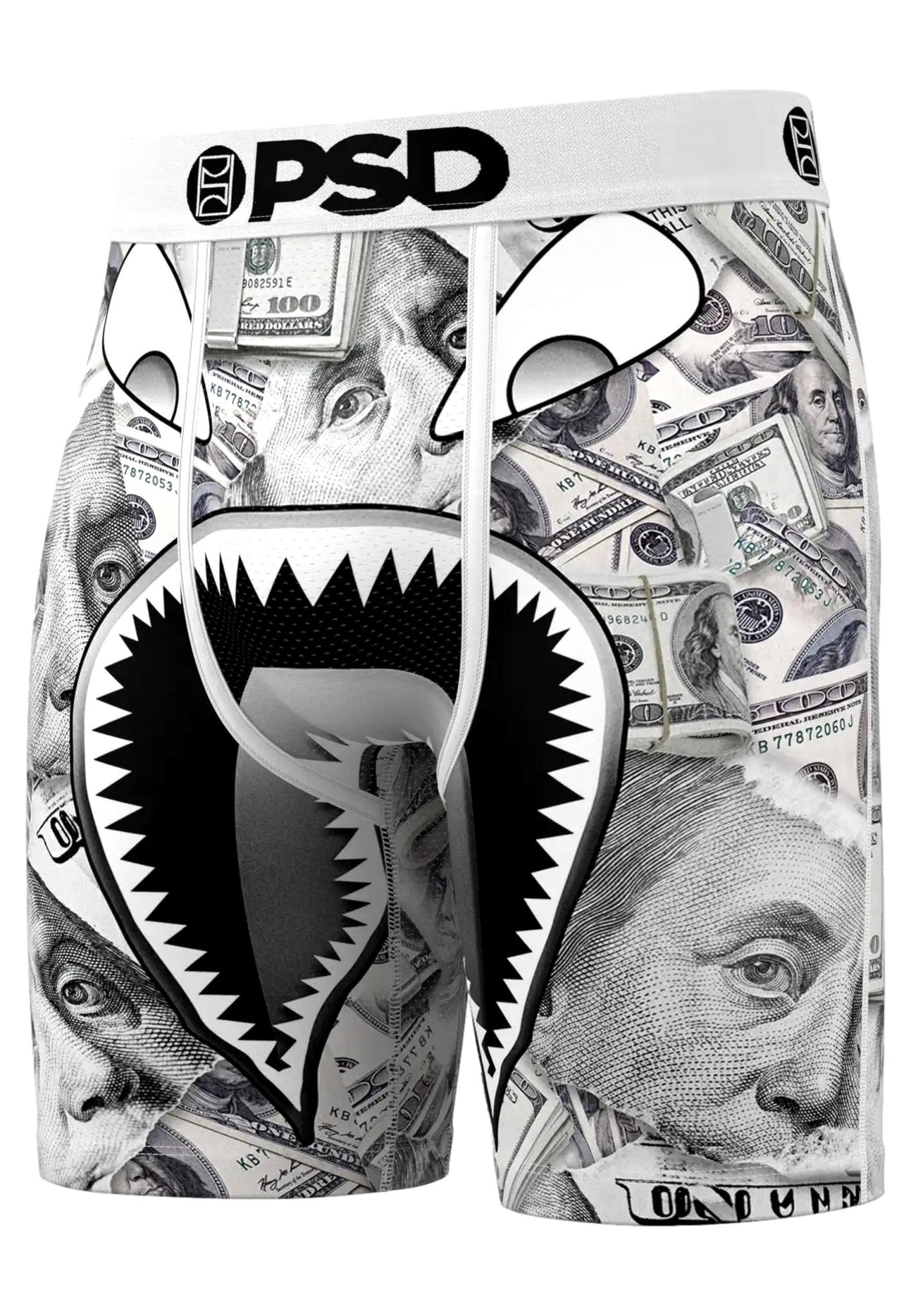 BOXER PSD BLANCO BOCA BILLETES STANDARD LENGHT BRIEF - AREA ZERO