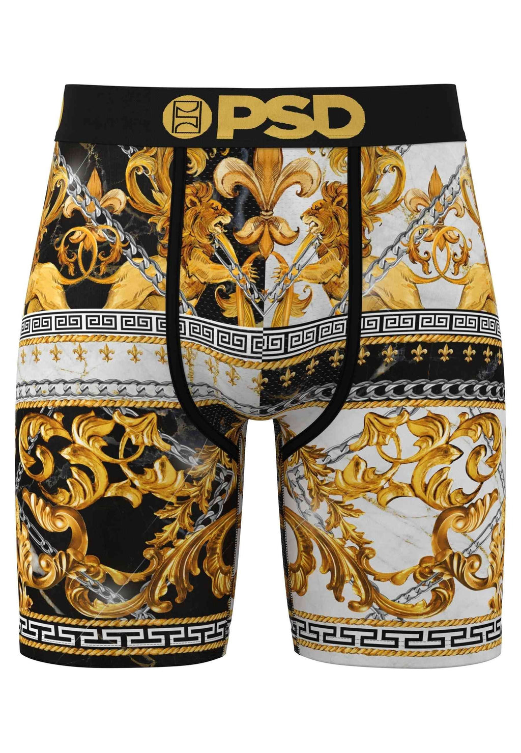 BOXER PSD BLANCO LEONES BAROQUE LUXURY CORE FIT LENGHT
