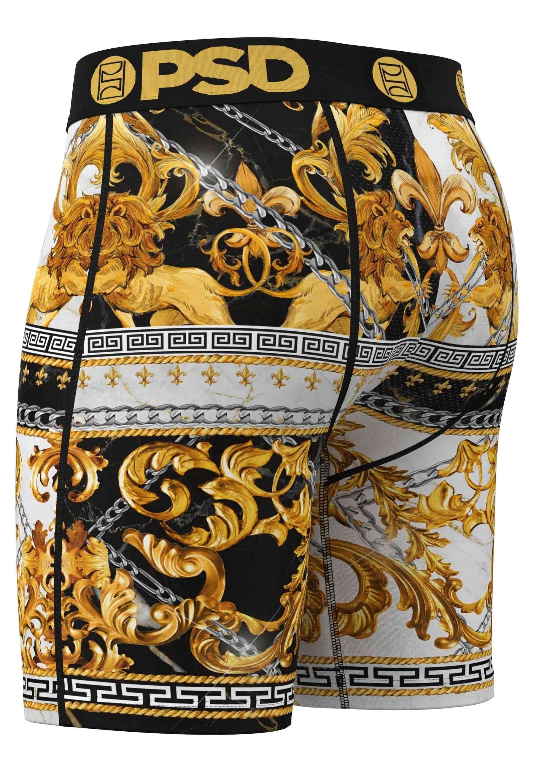 BOXER PSD BLANCO LEONES BAROQUE LUXURY CORE FIT LENGHT