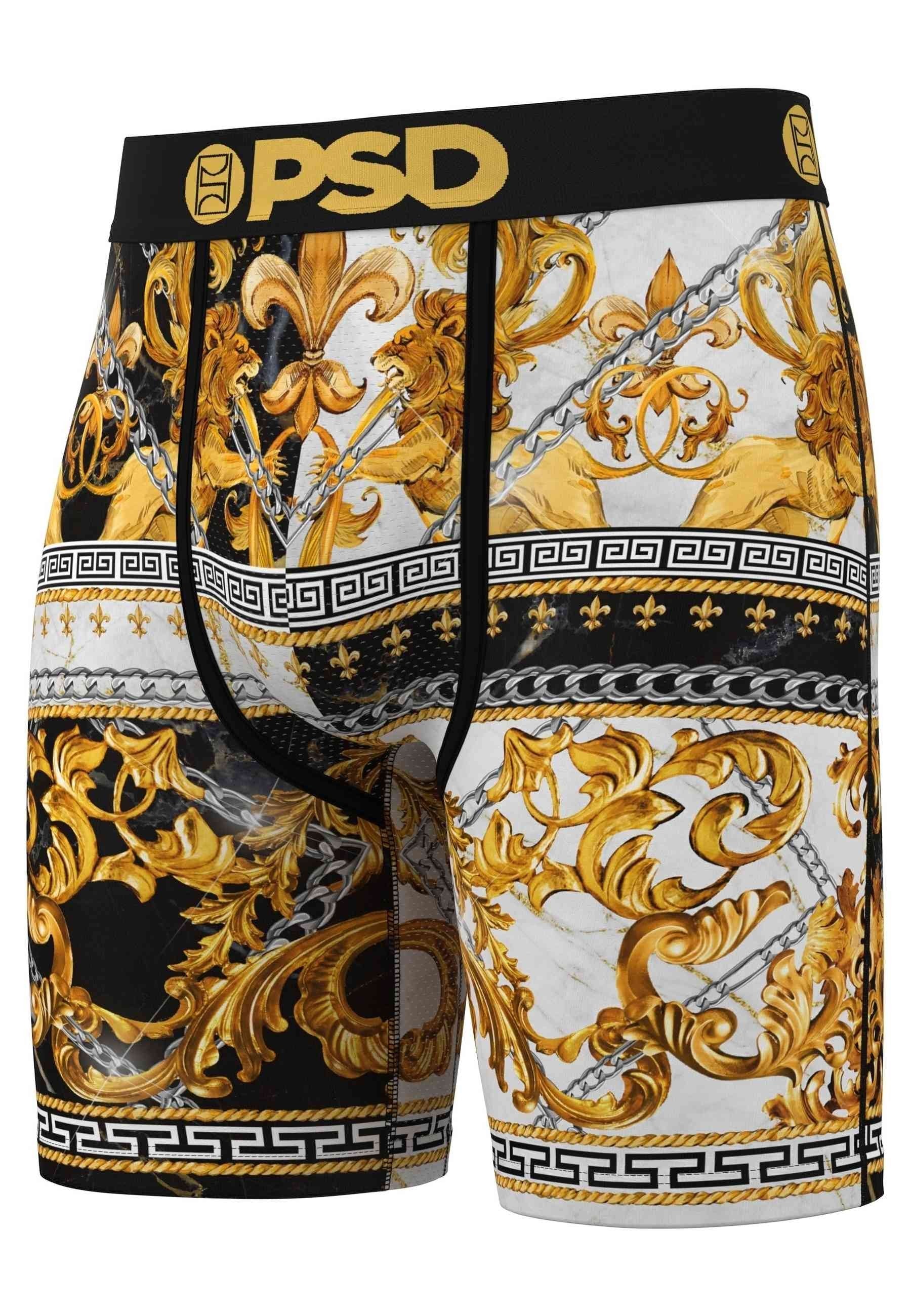 BOXER PSD BLANCO LEONES BAROQUE LUXURY CORE FIT LENGHT