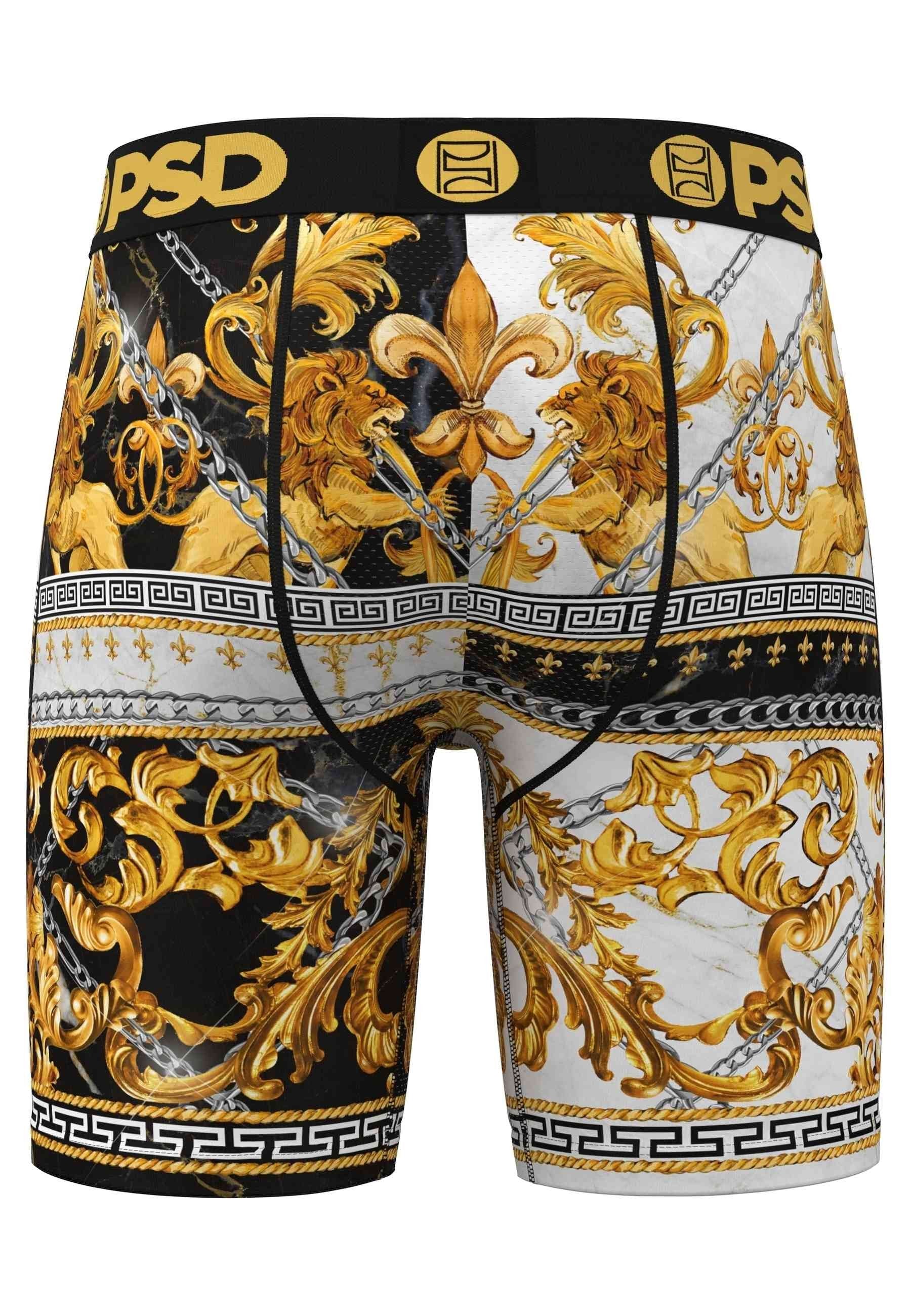 BOXER PSD BLANCO LEONES BAROQUE LUXURY CORE FIT LENGHT