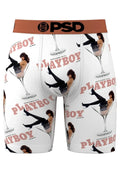 BOXER PSD BLANCO PLAYBOY MARTINI GIRL CORE FIT LENGHT