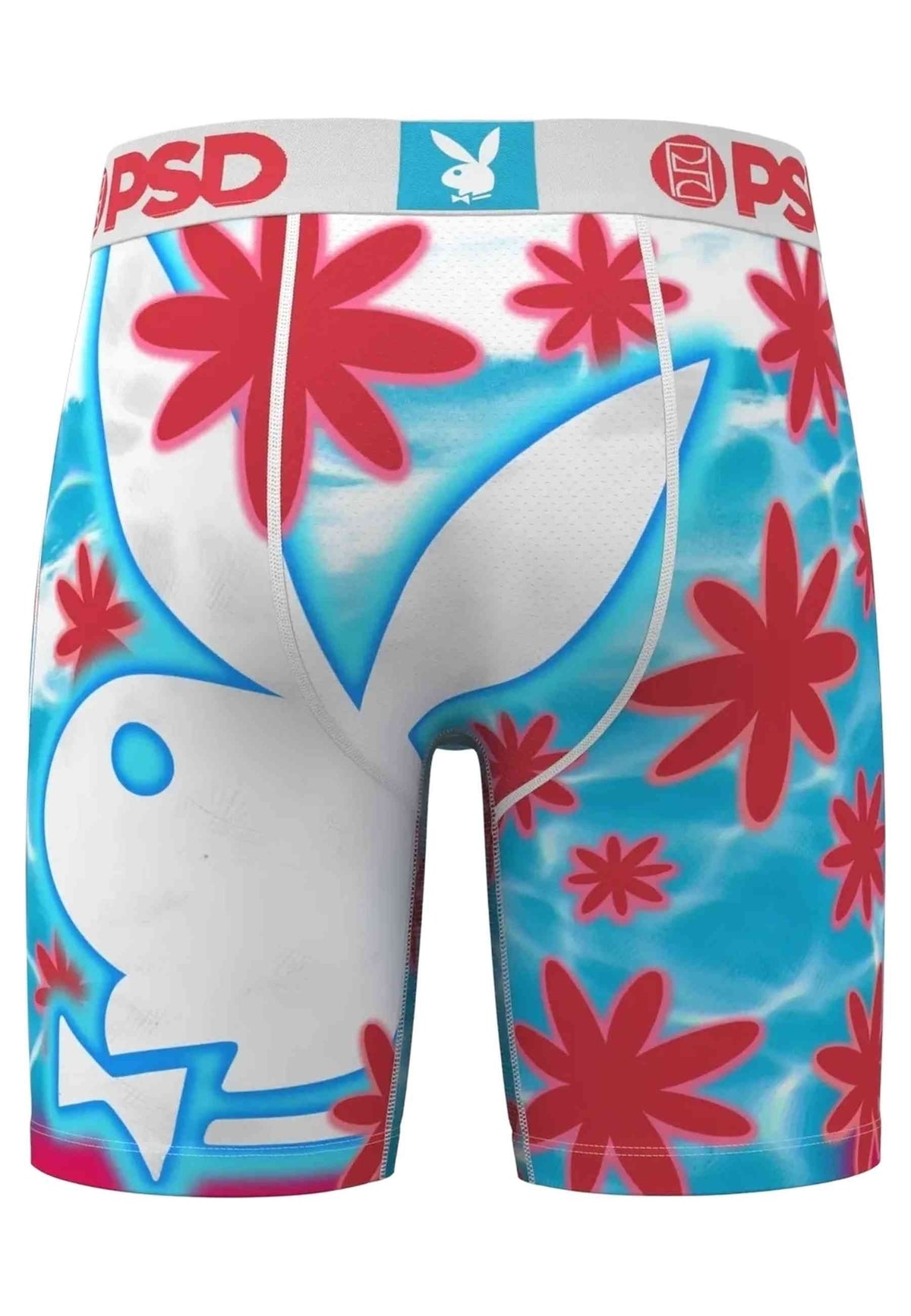 BOXER PSD BLANCO PLAYBOY SUMMER TIME STANDARD LENGTH TRUNK