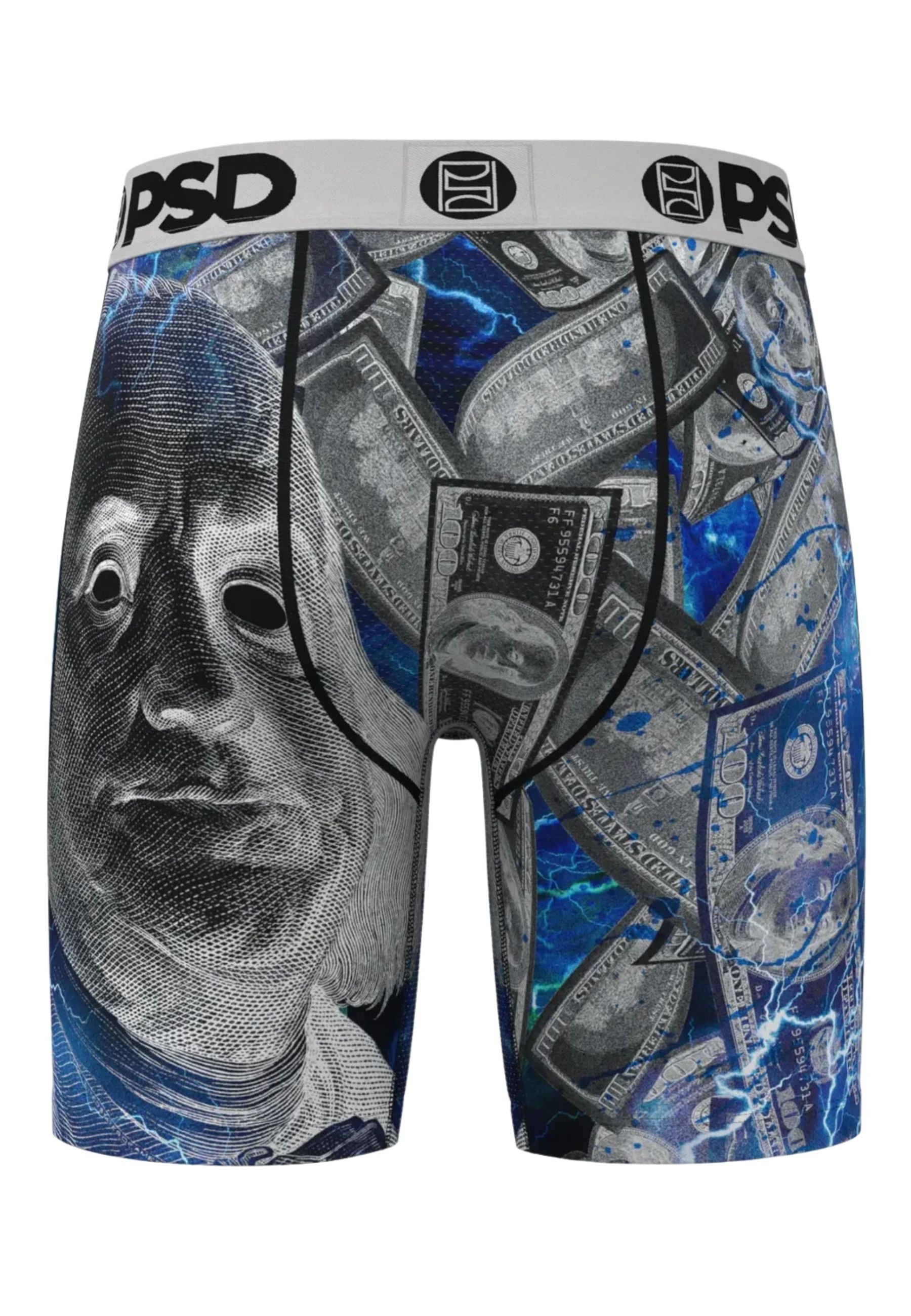 BOXER PSD GRIS BENJI CHROME STANDARD LENGHT BRIEF