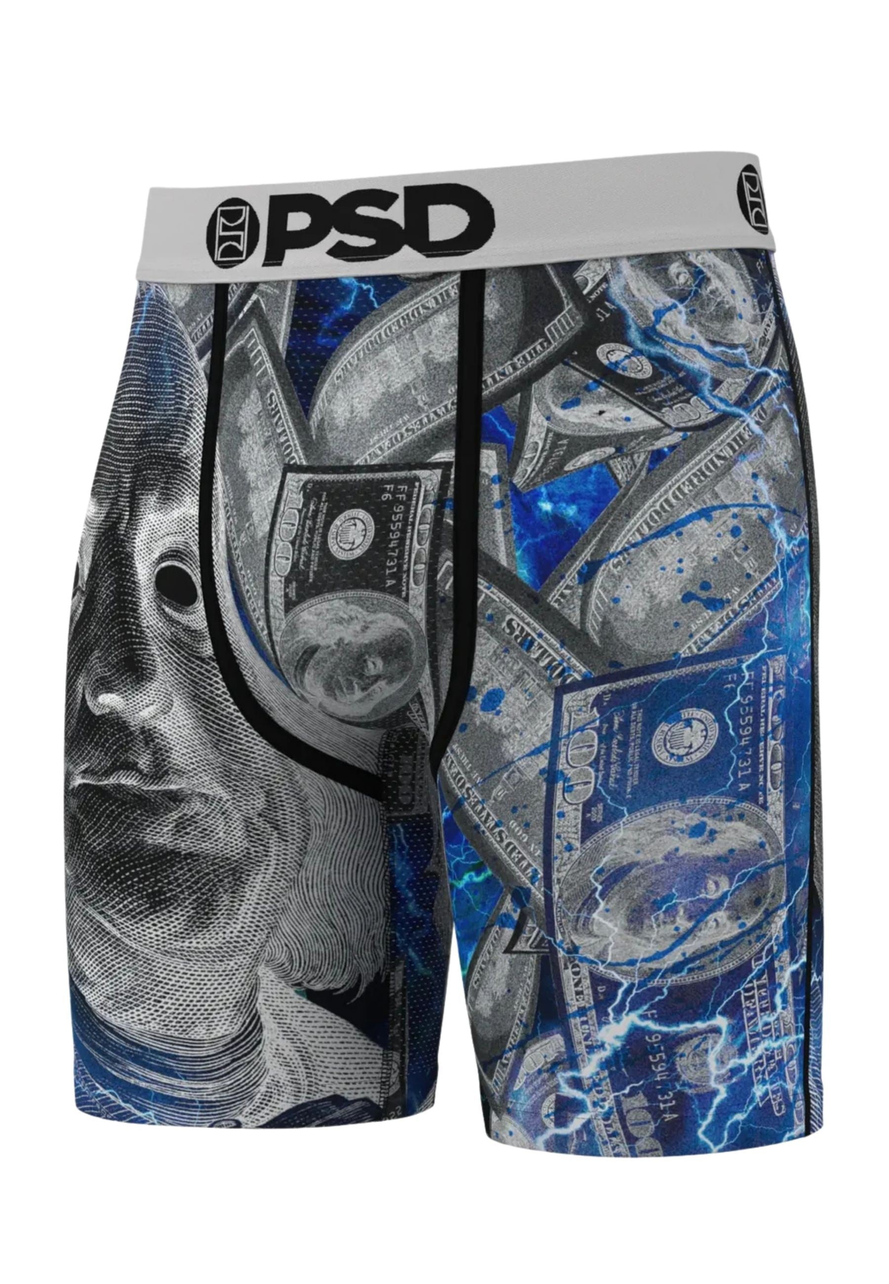 BOXER PSD GRIS BENJI CHROME STANDARD LENGHT BRIEF