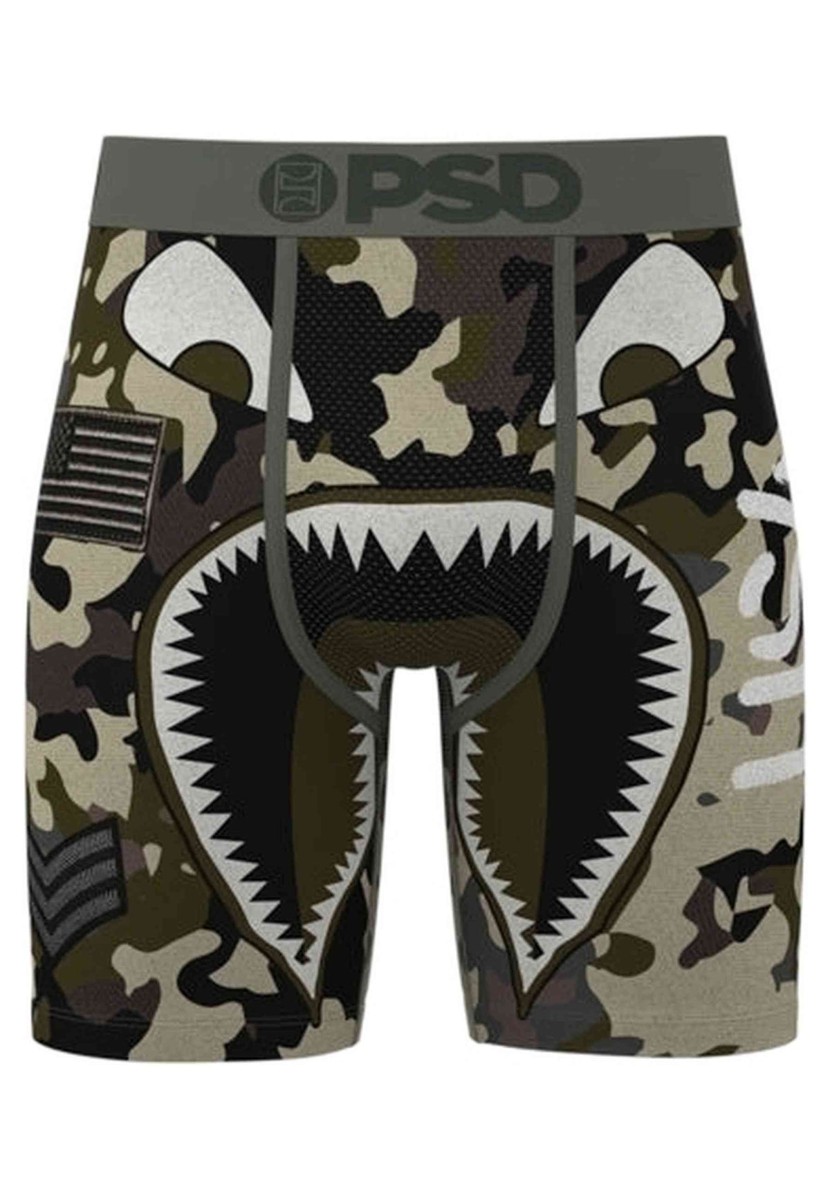 BOXER PSD GRIS CAMUFLAJE WF COMMANDO STANDARD LENGTH TRUNK