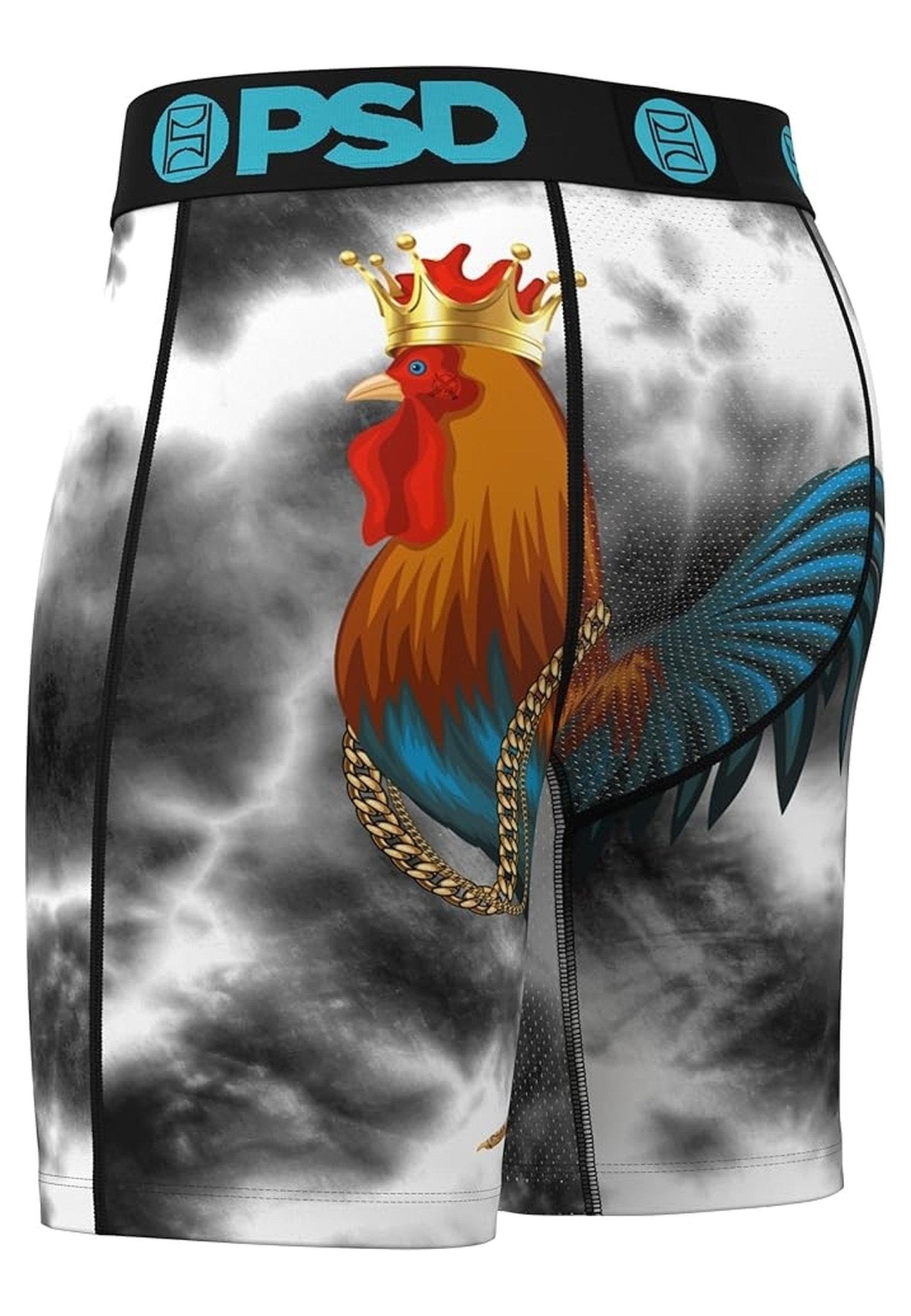 BOXER PSD GRIS GALLO COCKY BLU CORE FIT LENGHT - AREA ZERO