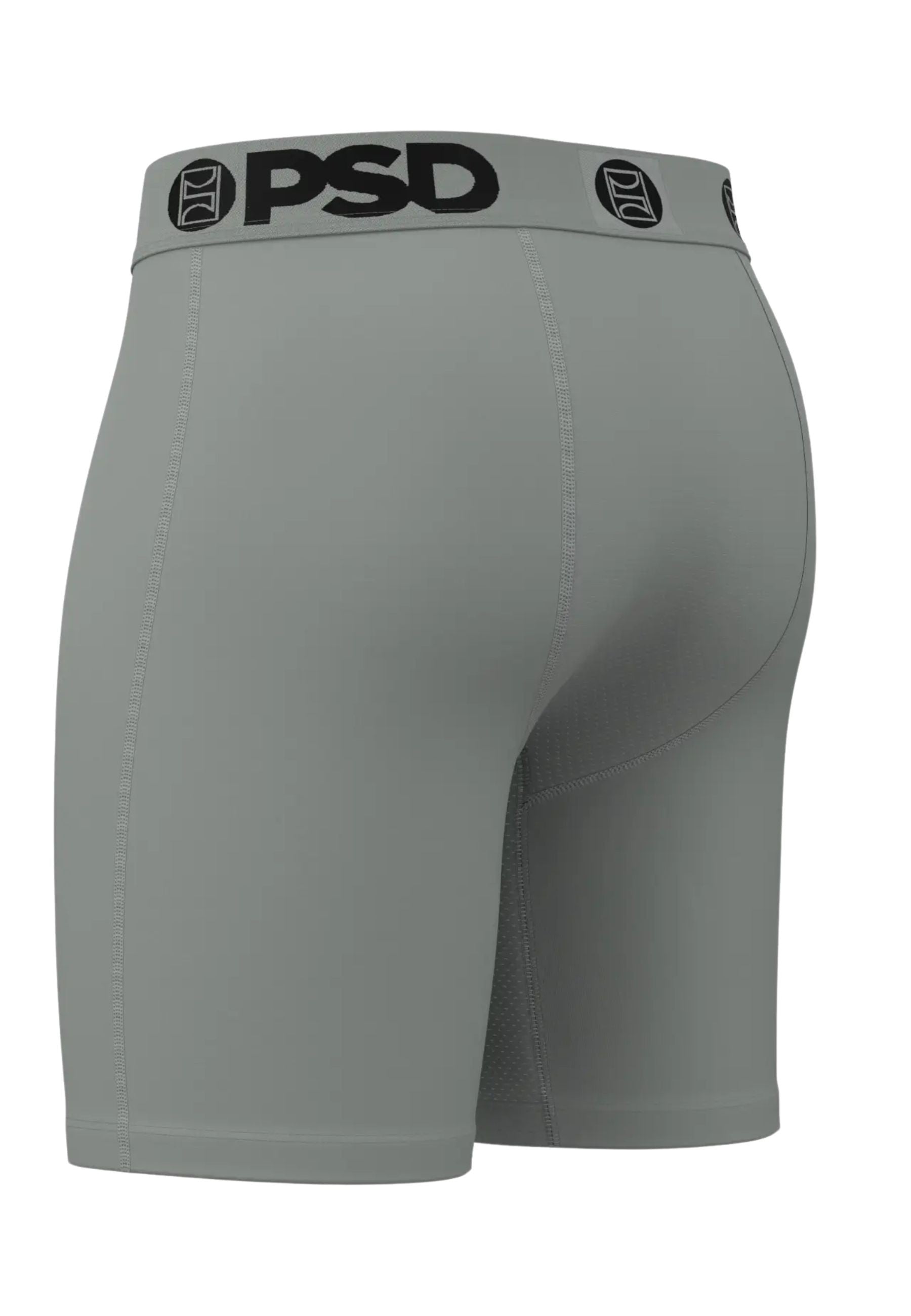 BOXER PSD GRIS LISO GUNMETAL CORE FIT LENGHT