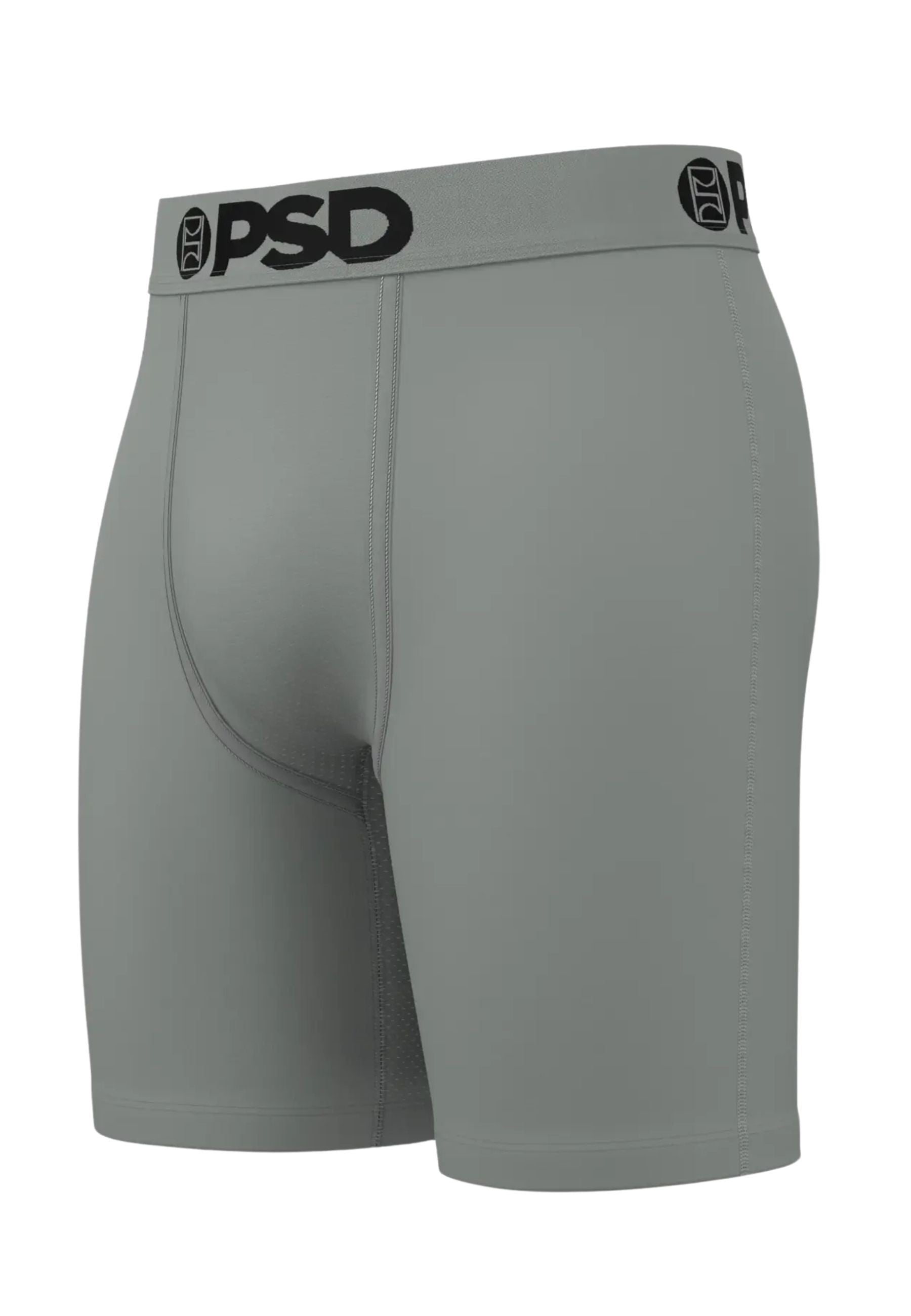 BOXER PSD GRIS LISO GUNMETAL CORE FIT LENGHT