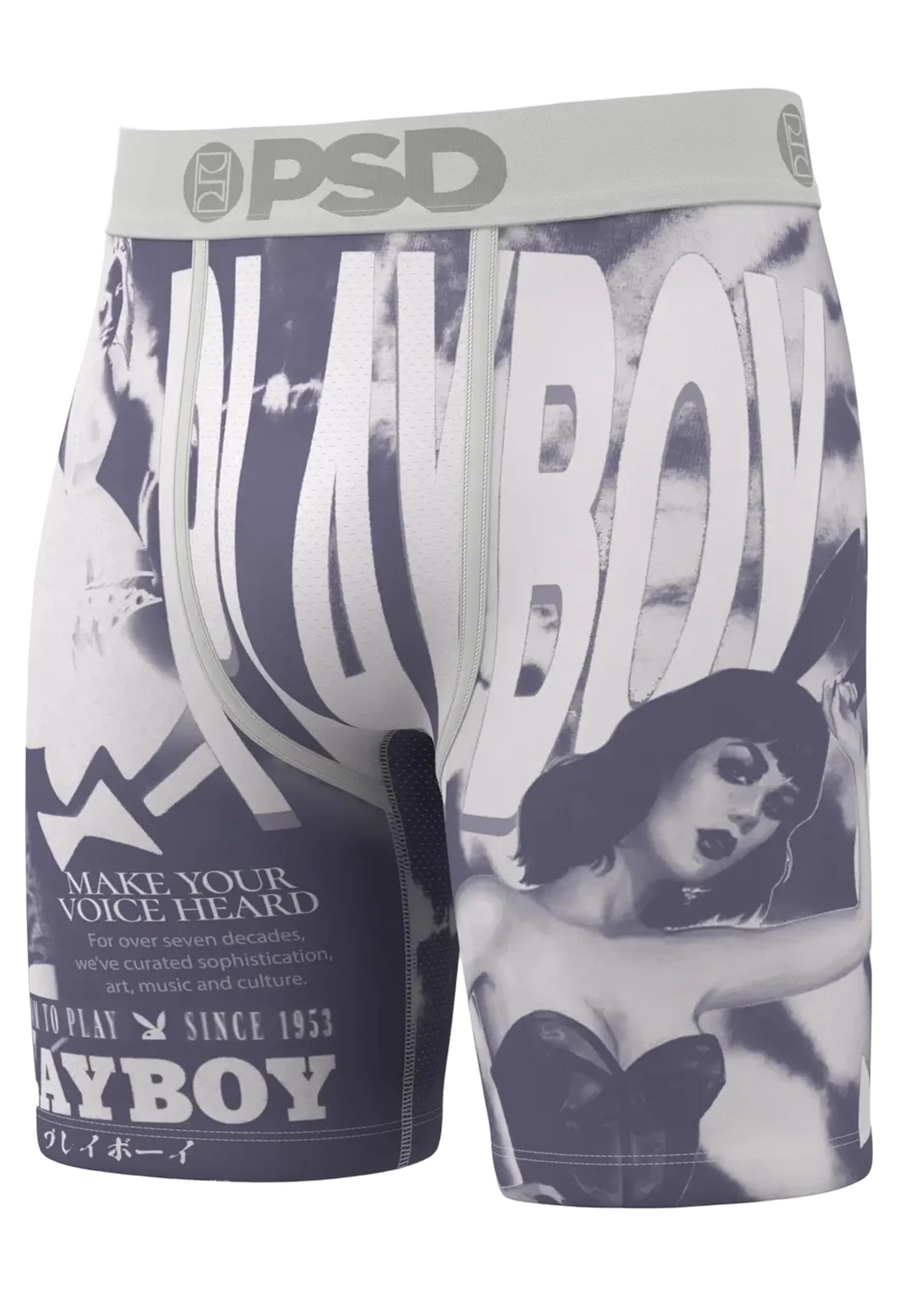BOXER PSD GRIS PIN UP PB REVOLUTION STANDARD LENGHT TRUNK