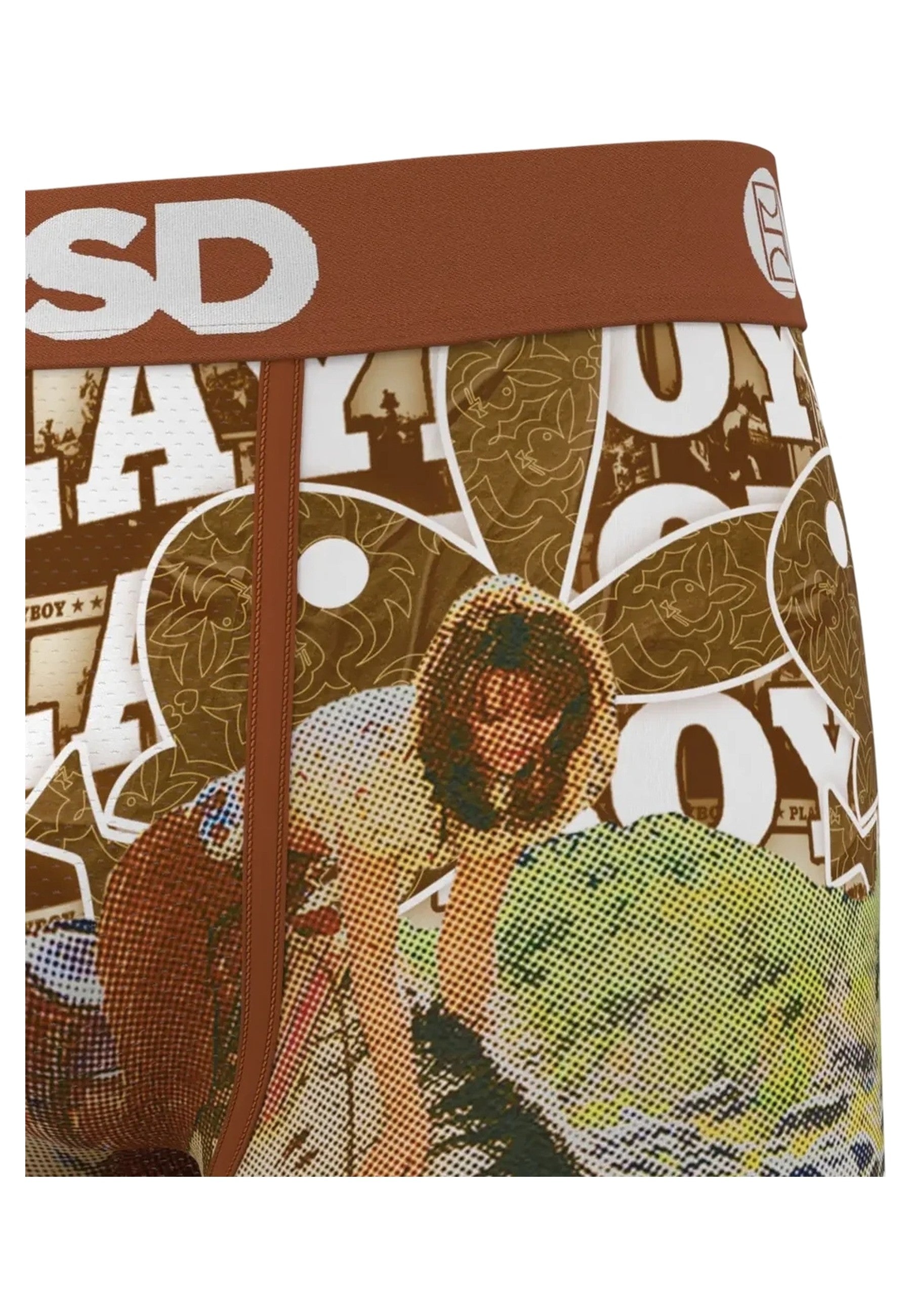 BOXER PSD MARRON PLAYBOY NEW SHERIFF STANDARD LENGHT TRUNK