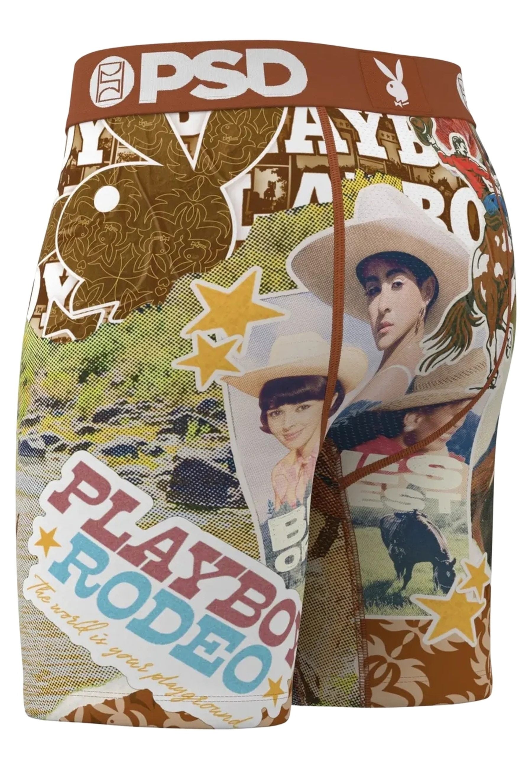 BOXER PSD MARRON PLAYBOY NEW SHERIFF STANDARD LENGHT TRUNK