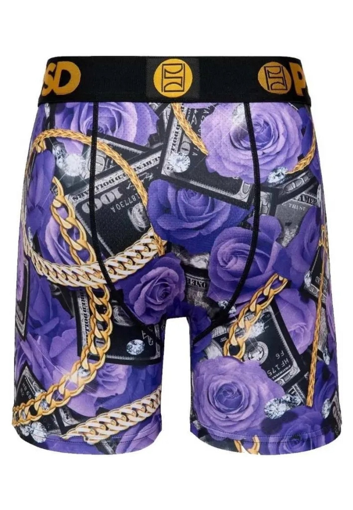 BOXER PSD MORADO FLORES RICH ROSES CORE FIT LENGHT - AREA ZERO
