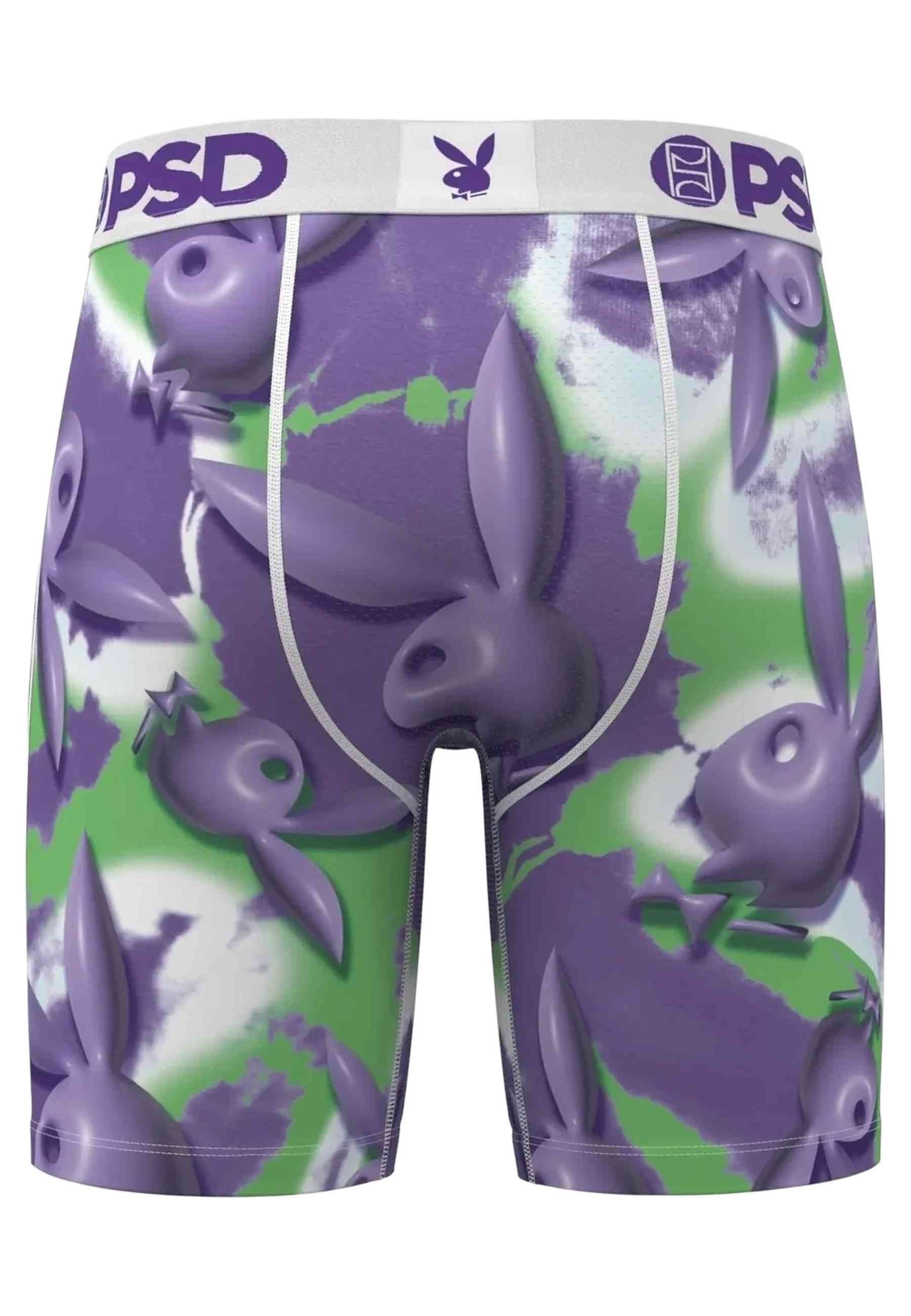 BOXER PSD MORADO PLAYBOY BUBBLE STANDARD LENGHT TRUNK
