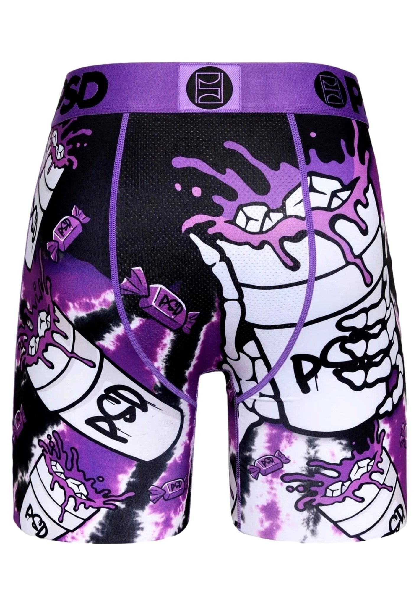 BOXER PSD MORADO PURP HAND CORE FIT LENGHT - AREA ZERO