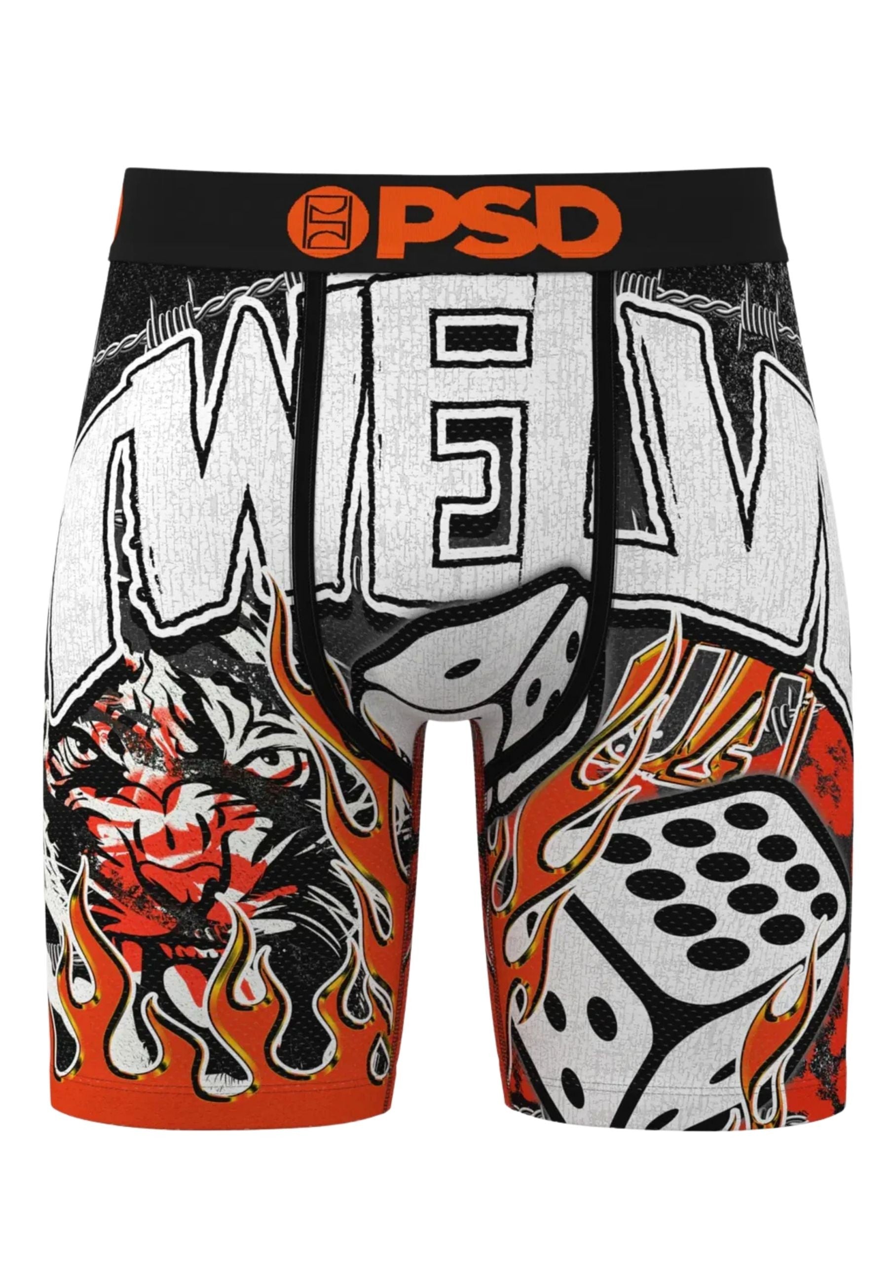 BOXER PSD NARANJA JATWELVE DICE STANDARD LENGHT BRIEF
