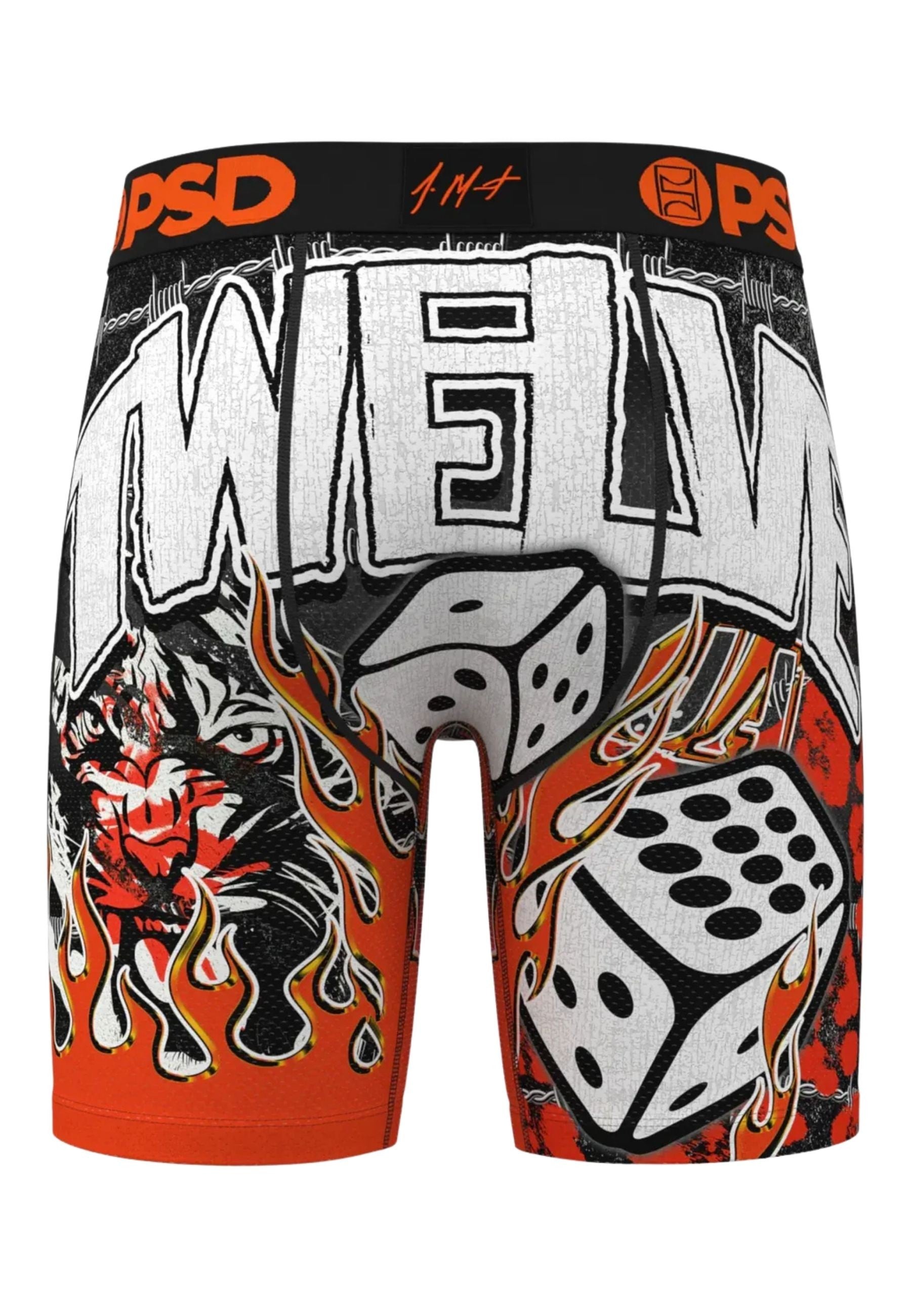 BOXER PSD NARANJA JATWELVE DICE STANDARD LENGHT BRIEF