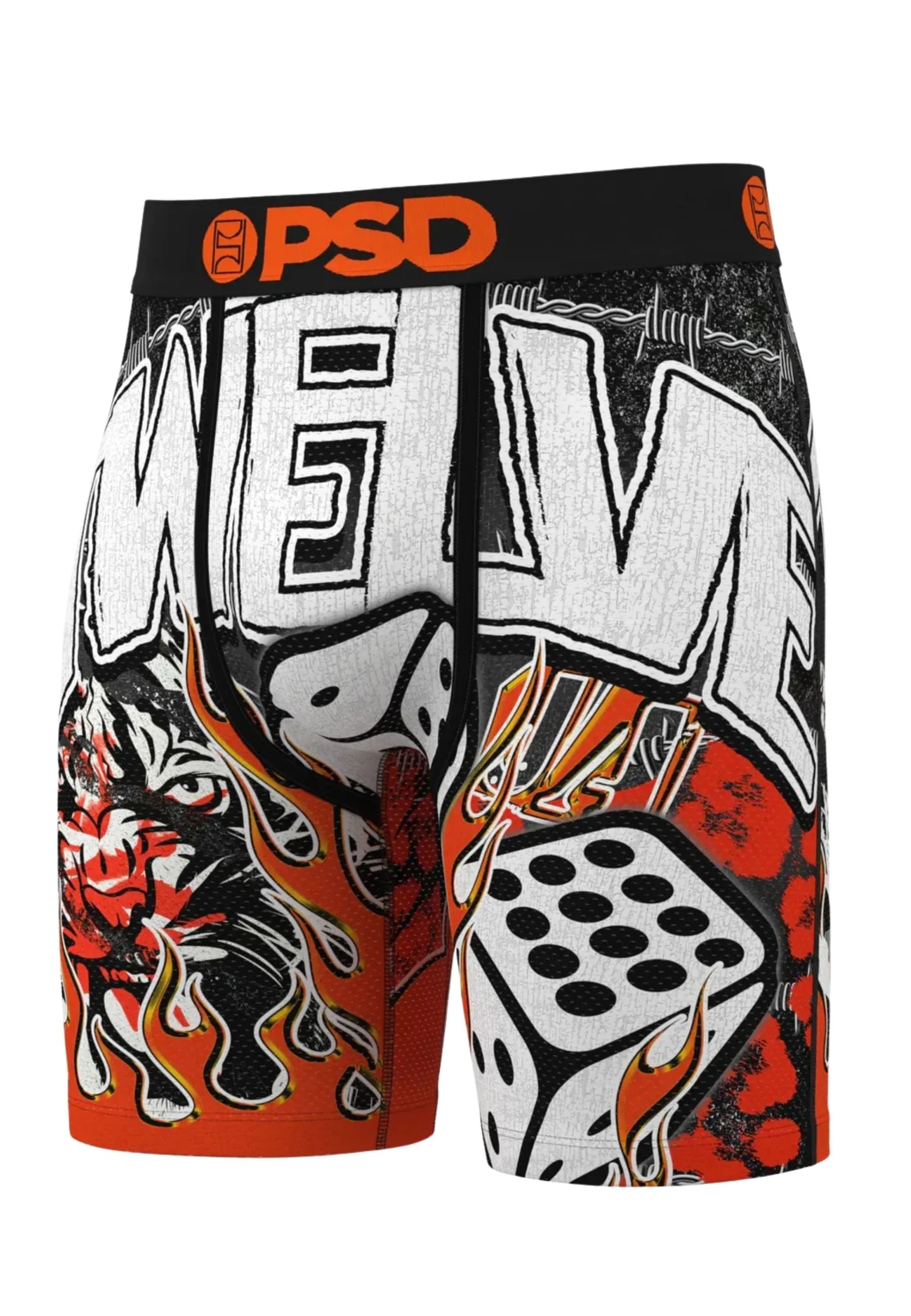 BOXER PSD NARANJA JATWELVE DICE STANDARD LENGHT BRIEF