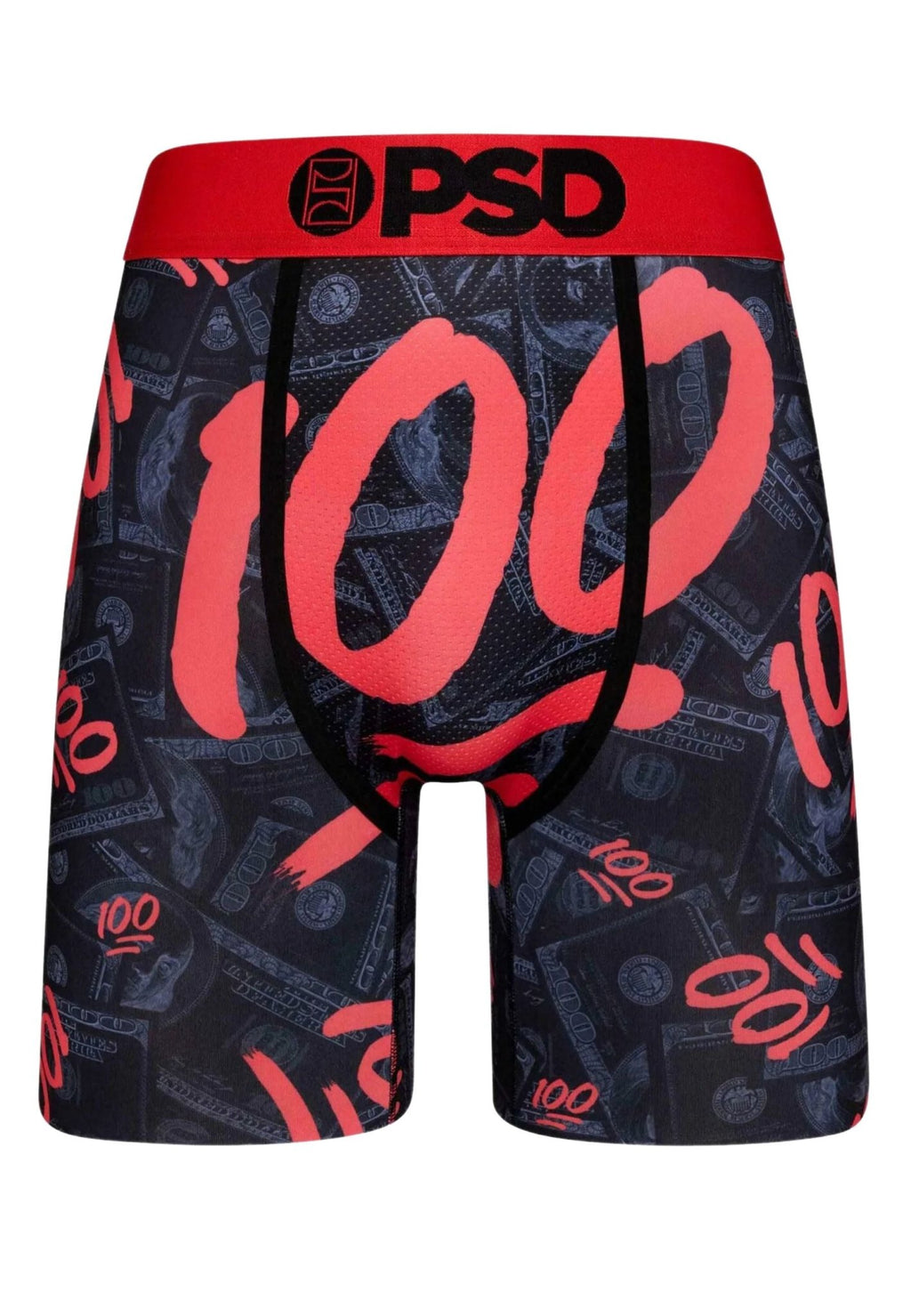 BOXER PSD NEGRO BILLETES ALL 100 CORE FIT LENGHT - AREA ZERO
