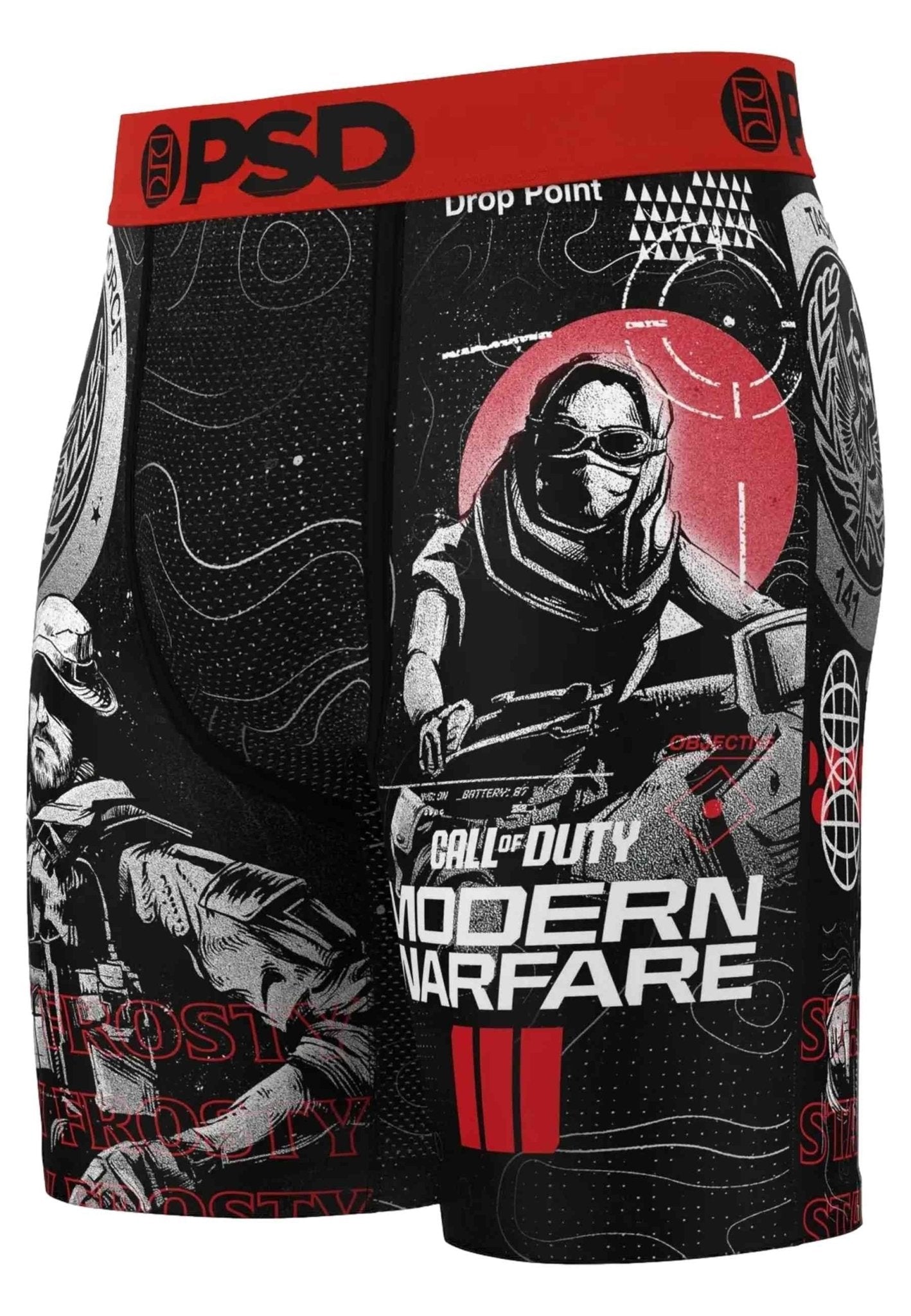 BOXER PSD NEGRO COD STAY FROSTY CORE FIT LENGHT - AREA ZERO