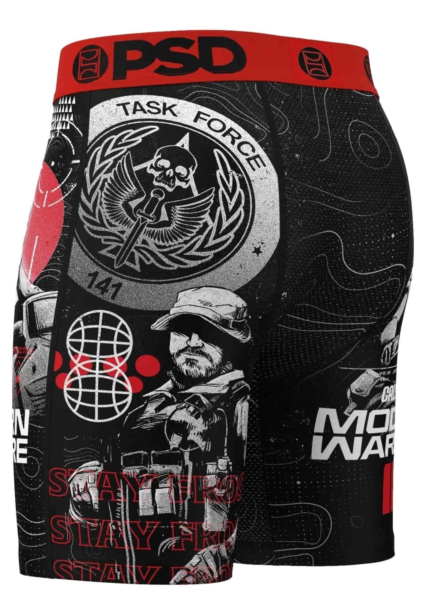 BOXER PSD NEGRO COD STAY FROSTY CORE FIT LENGHT - AREA ZERO